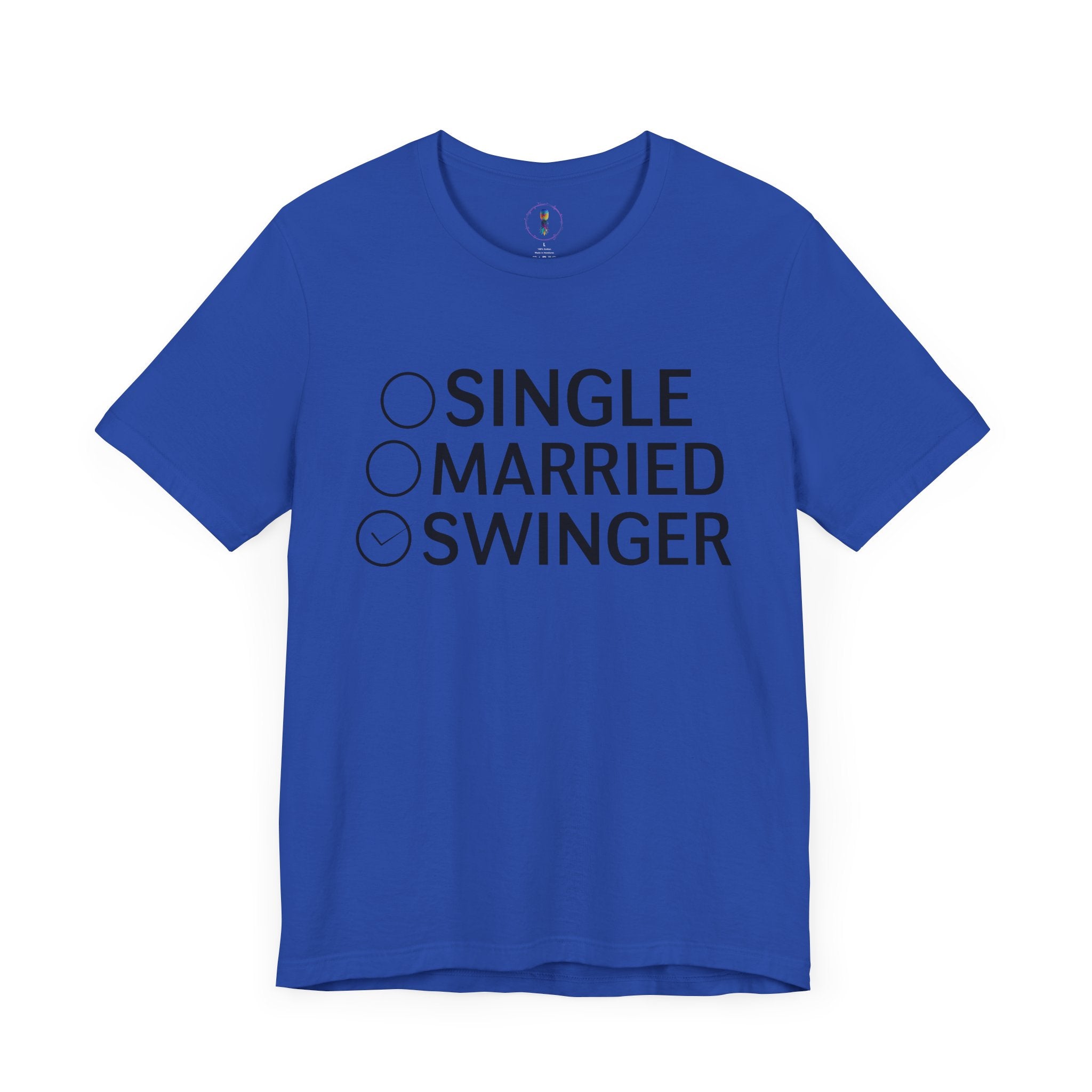 Swinger Humor Unisex Tee - Funny Relationship Status Shirt