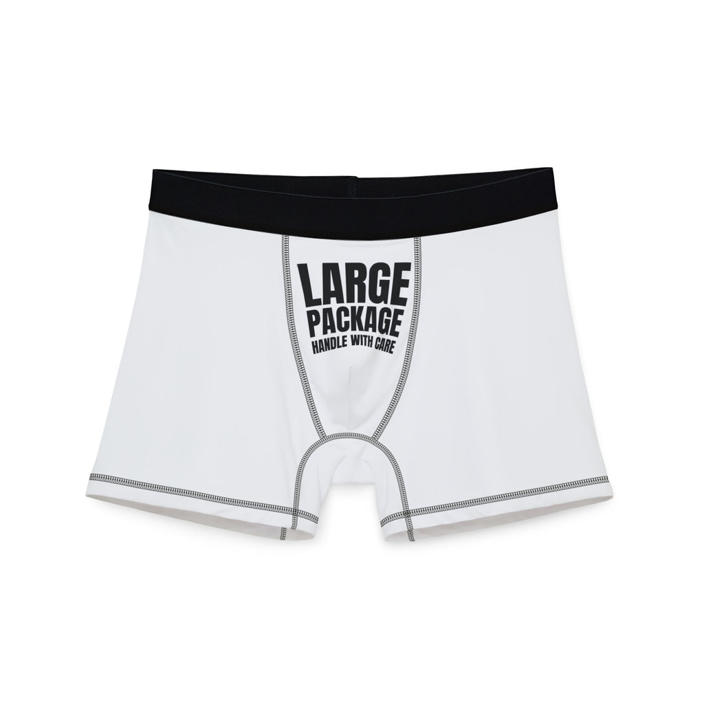 Quirky Men's Boxers - 'Large Package' & Pineapple Devil Design