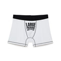 Quirky Men's Boxers - 'Large Package' & Pineapple Devil Design
