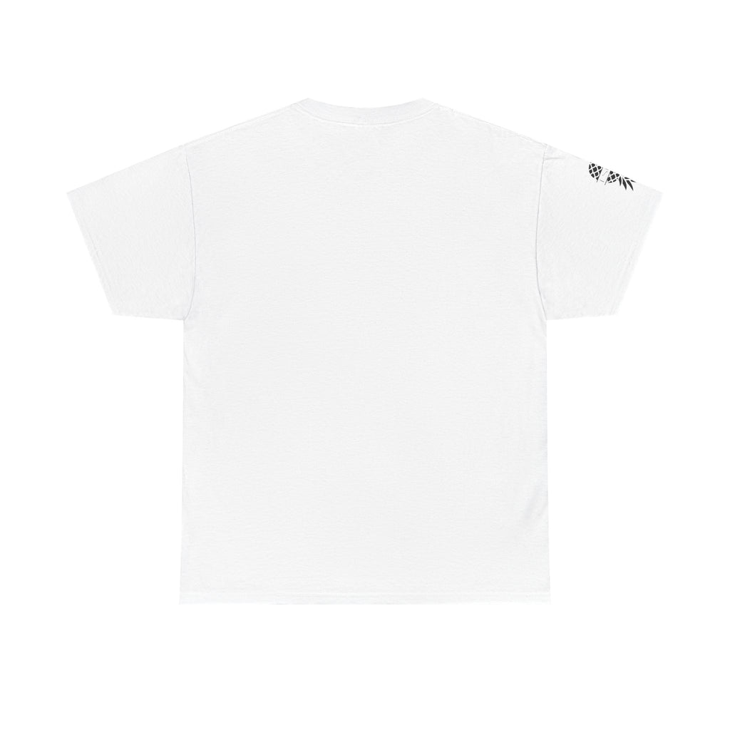 Just Here To Bang Pineapple Tee - Unisex Heavy Cotton T-Shirt for Summer Celebrations