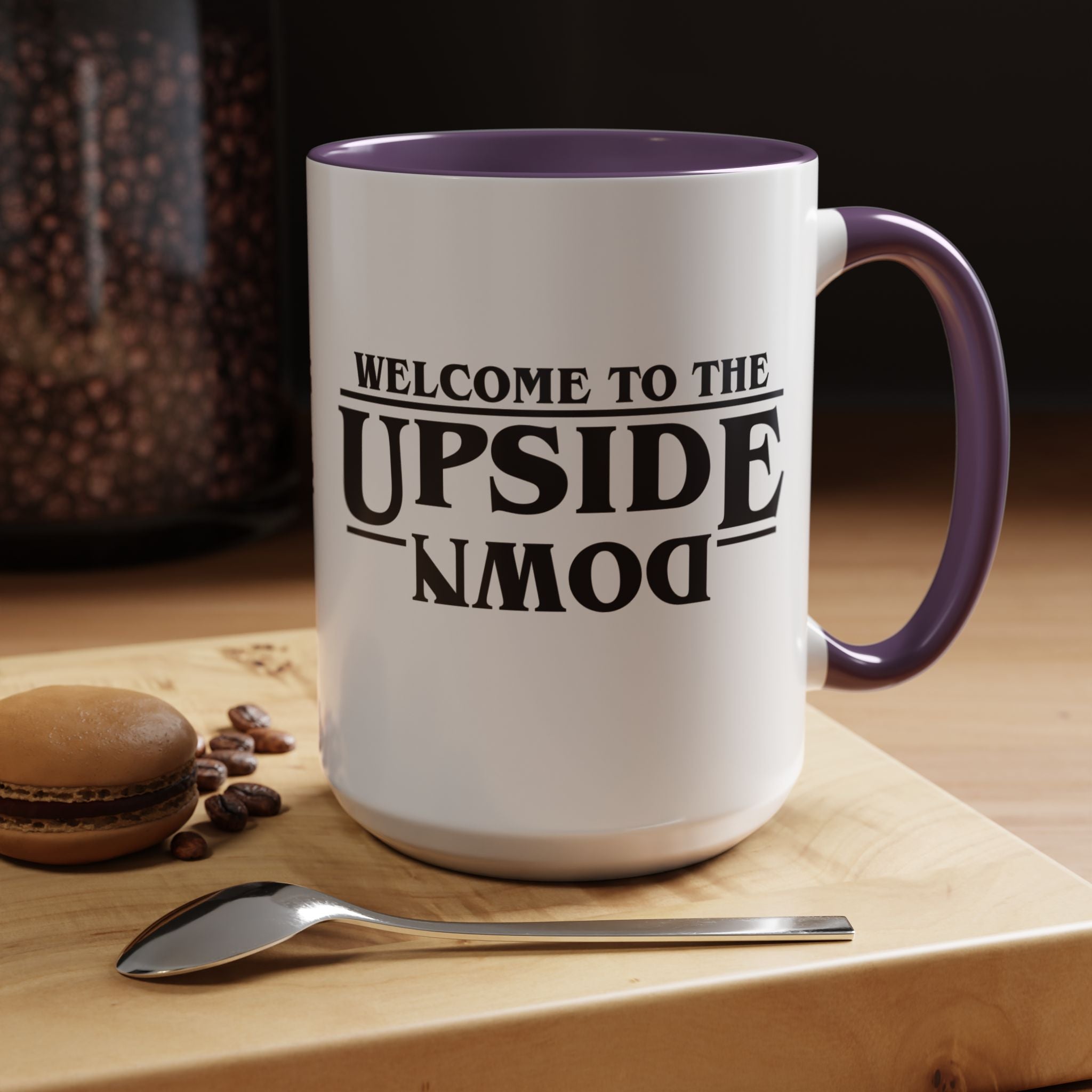 Upside Down Coffee Mug - Fun Gift for Coffee Lovers