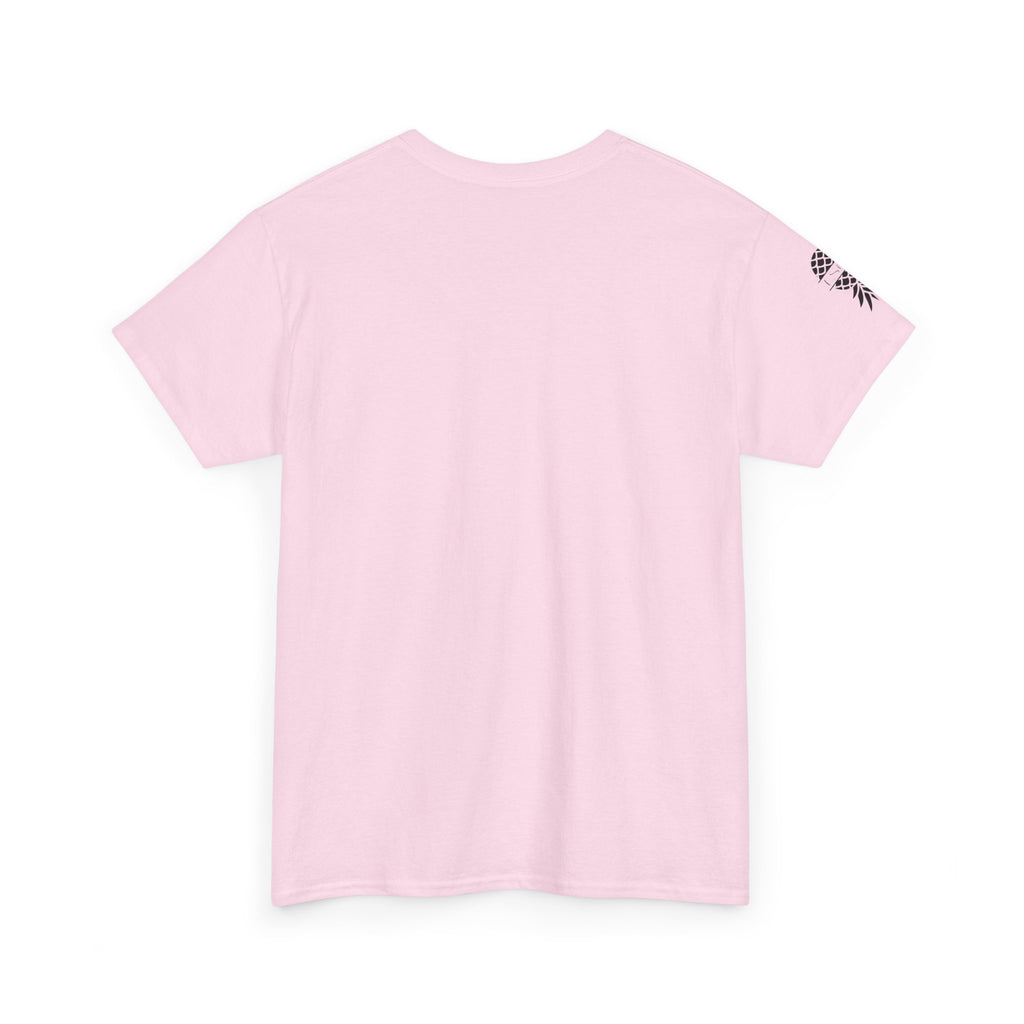Just Here To Bang Pineapple Tee - Unisex Heavy Cotton T-Shirt for Summer Celebrations