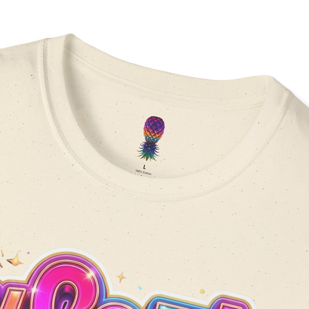 #Soft Swap Graphic T-Shirt | Colorful Y2K Cotton Tee