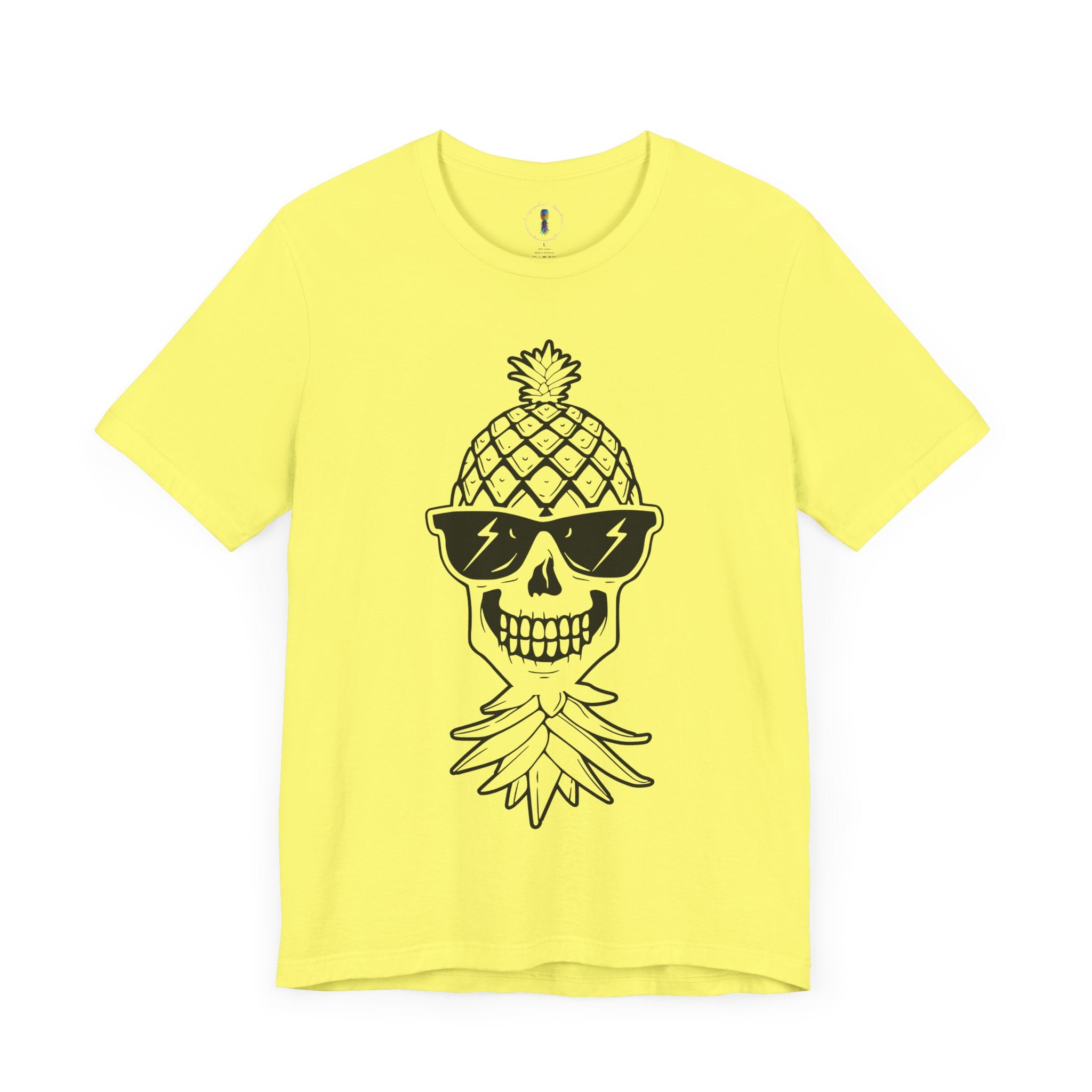 Pineapple Skull Graphic Tee