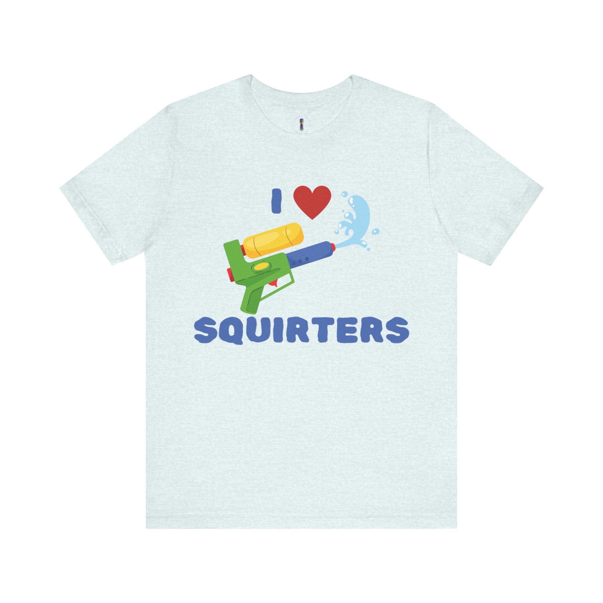I Love Squirt Guns Unisex Jersey Tee - Fun Summer Shirt for Water Play Lovers