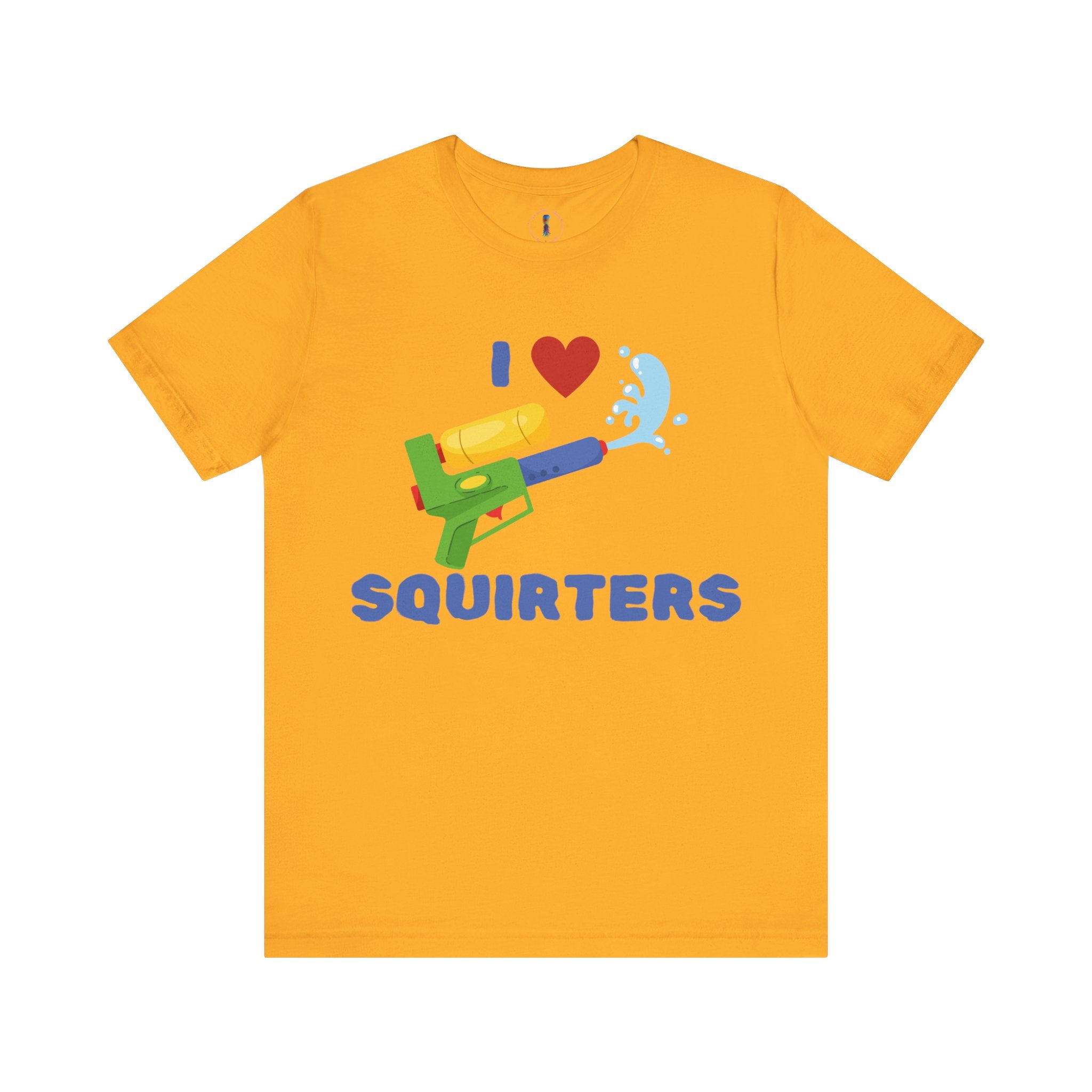 I Love Squirt Guns Unisex Jersey Tee - Fun Summer Shirt for Water Play Lovers