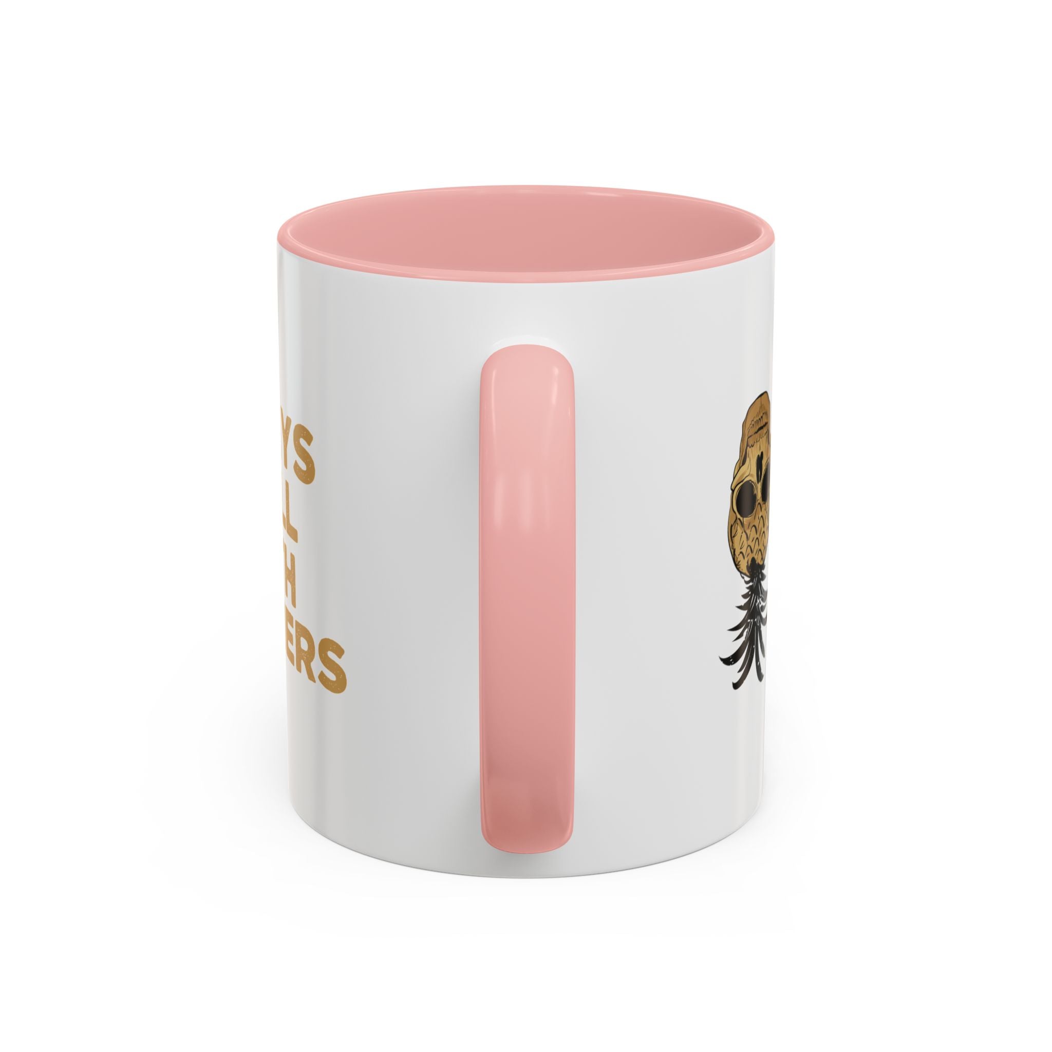 Playful Owl Accent Coffee Mug - 11 & 15oz - Perfect Gift for Nature Lovers