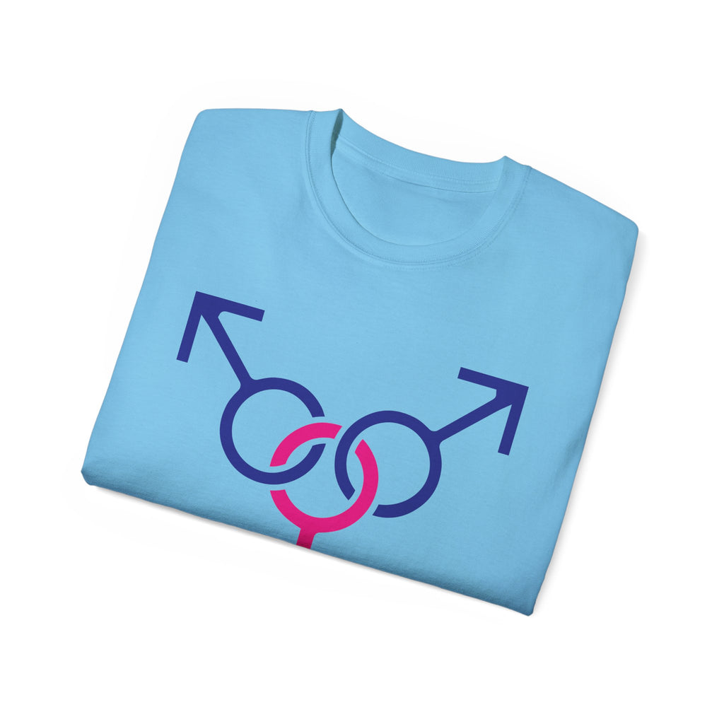 Unisex Tee Wicked Lifestyles Male Symbol Shirt