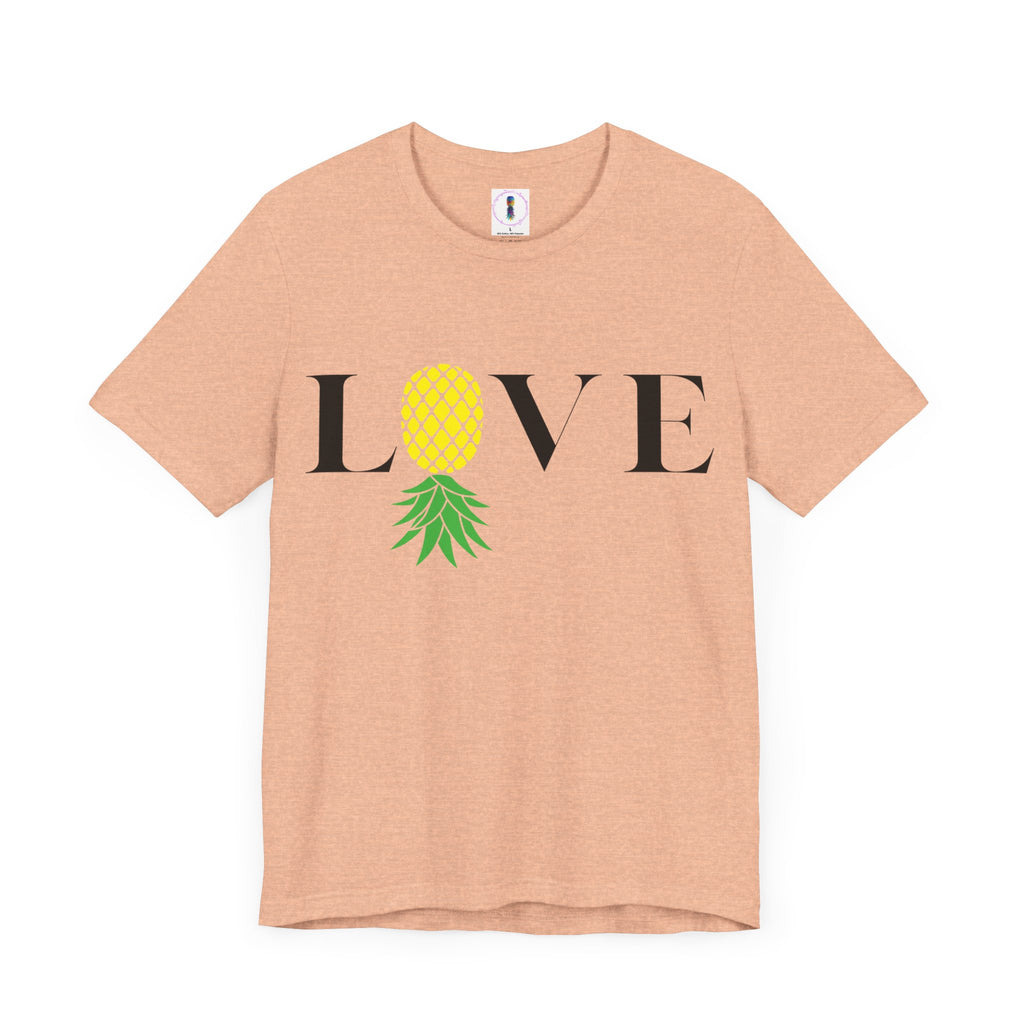 Love Pineapple Unisex Jersey Tee