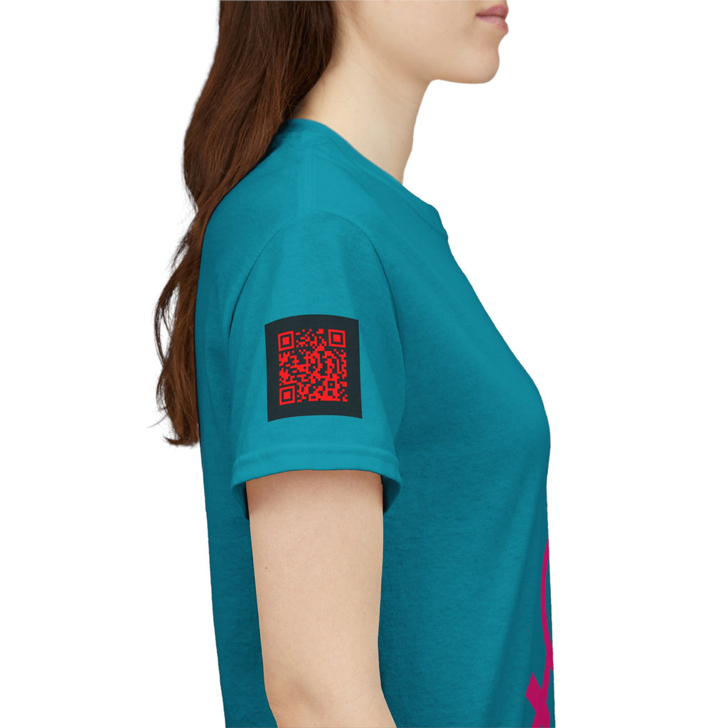 Female, Female & Male (Threesome) Symbol Tee — Gender Icons Graphic T-Shirt