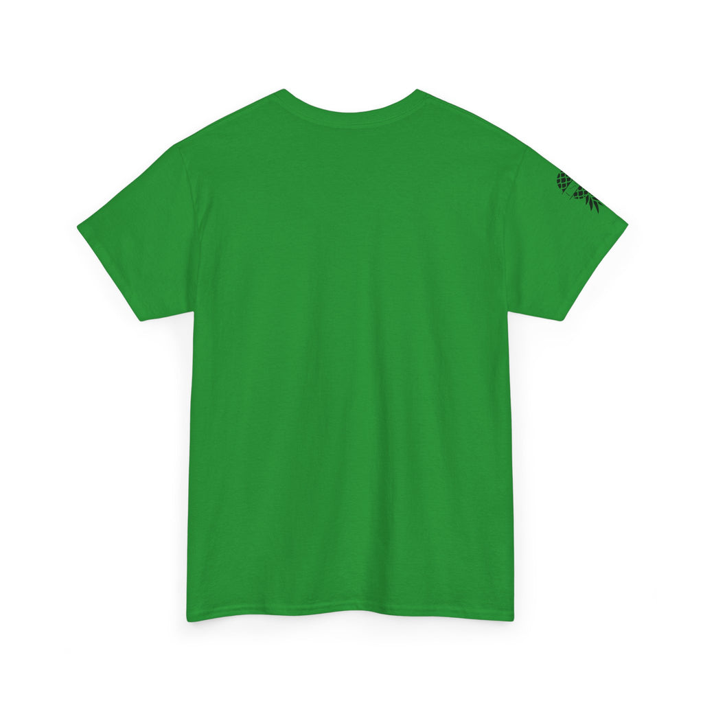 Just Here To Bang Pineapple Tee - Unisex Heavy Cotton T-Shirt for Summer Celebrations
