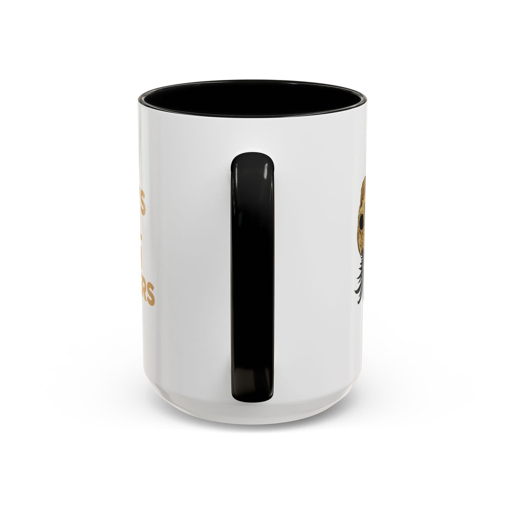 Playful Owl Accent Coffee Mug - 11 & 15oz - Perfect Gift for Nature Lovers