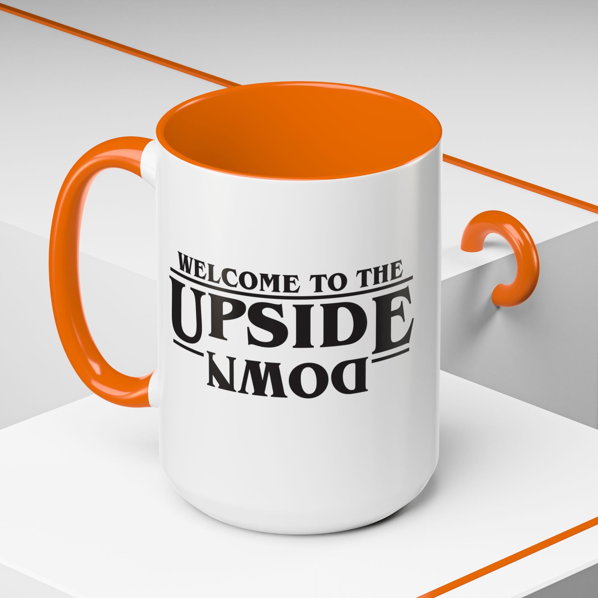 Upside Down Coffee Mug - Fun Gift for Coffee Lovers