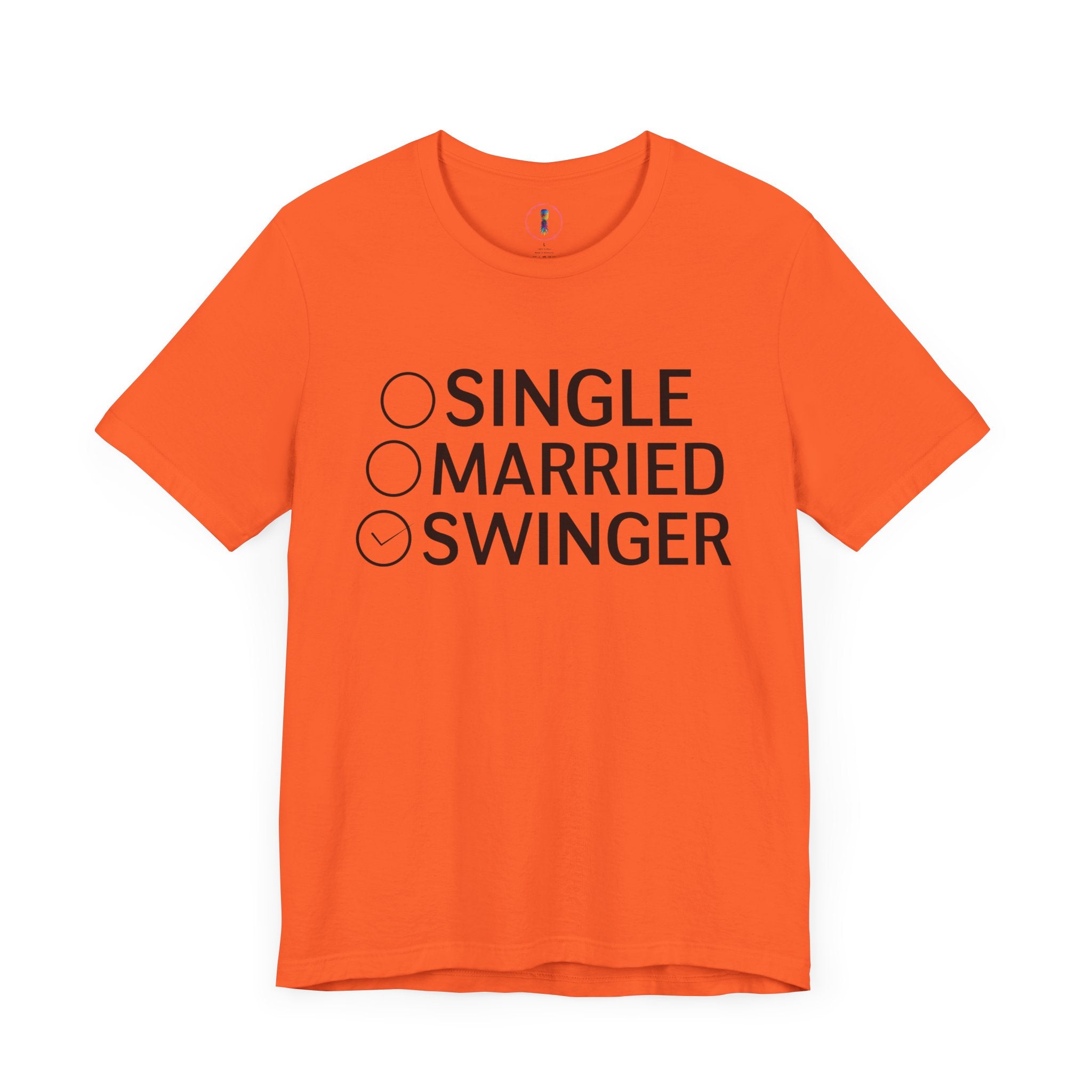 Swinger Humor Unisex Tee - Funny Relationship Status Shirt