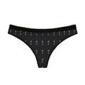 Women's Thongs - Colorful Pineapple Print