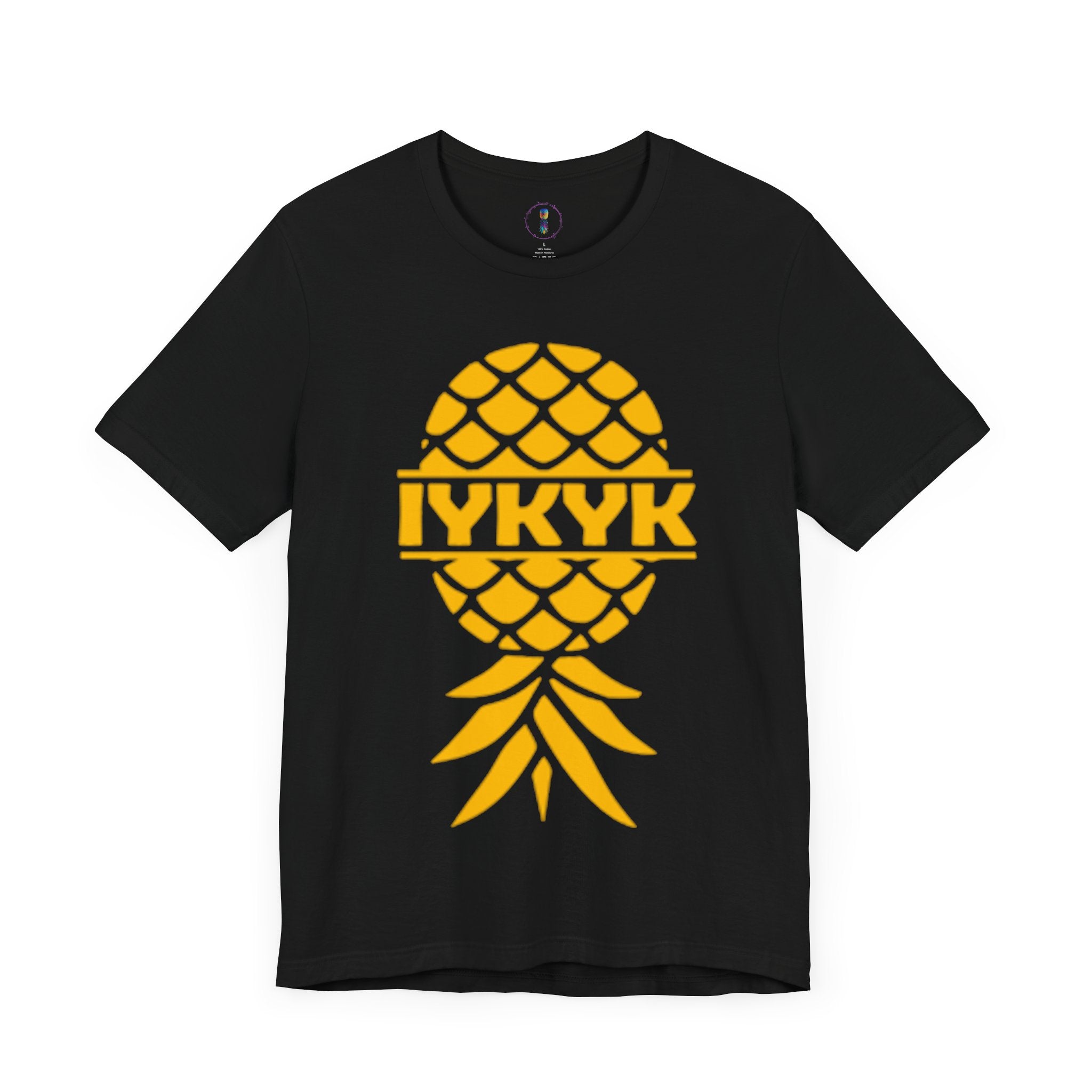 IYKYK Pineapple Unisex Jersey Tee - Fun Summer Graphic T-Shirt