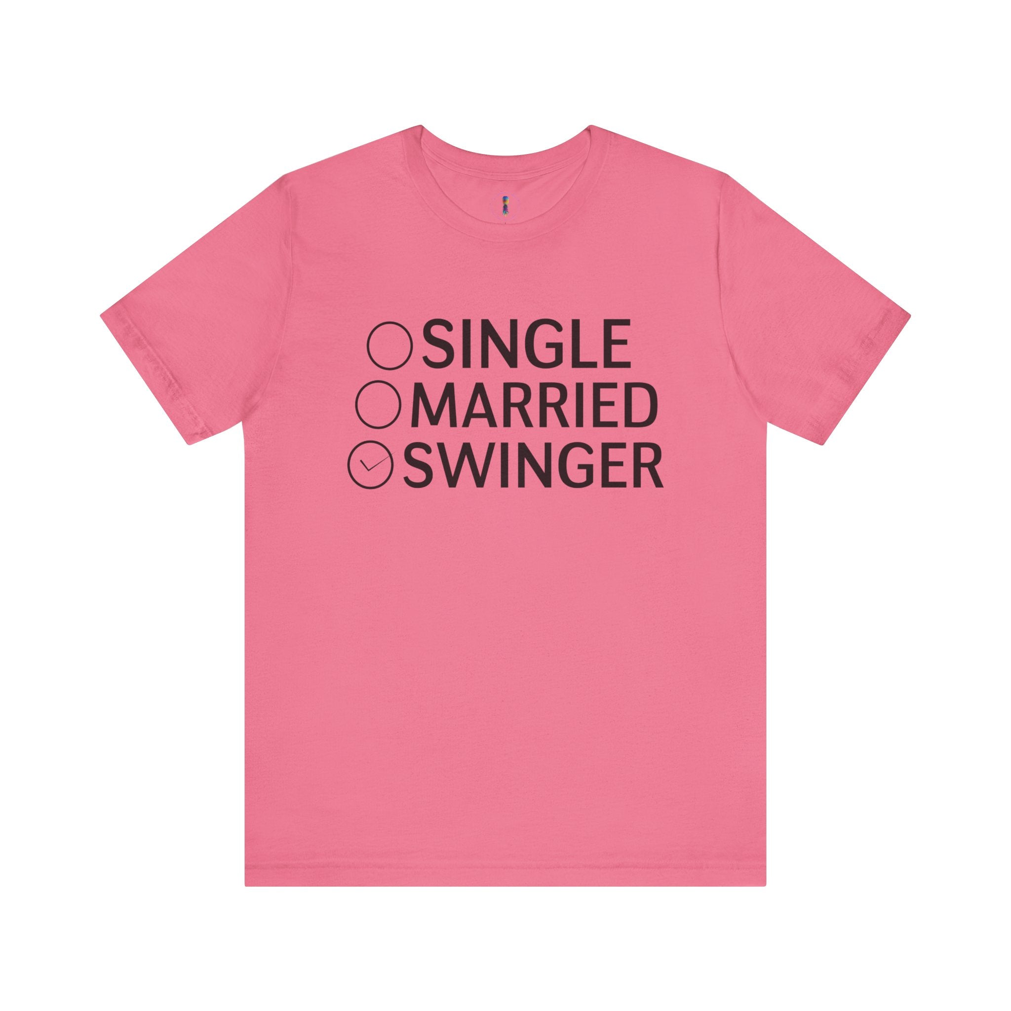 Swinger Humor Unisex Tee - Funny Relationship Status Shirt