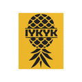 Funny IYKYK Pineapple Metal Art Sign for Home Decor