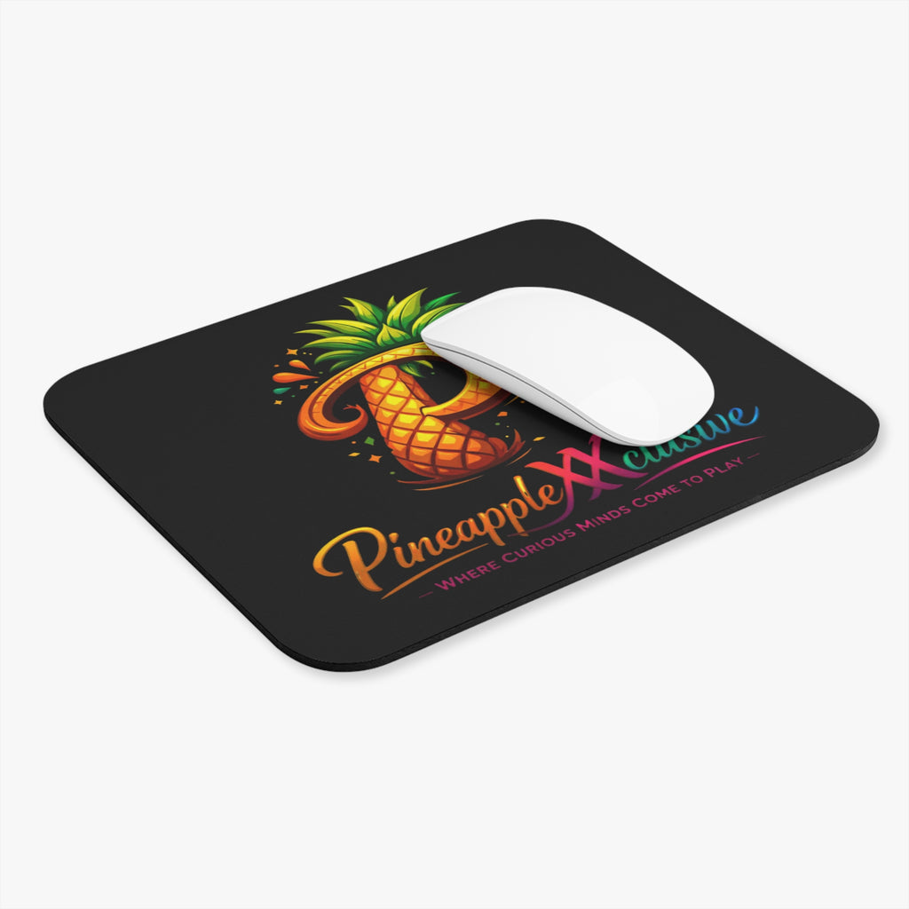 PineappleXXclusive Rectangle Mouse Pad — Tropical Pineapple Design