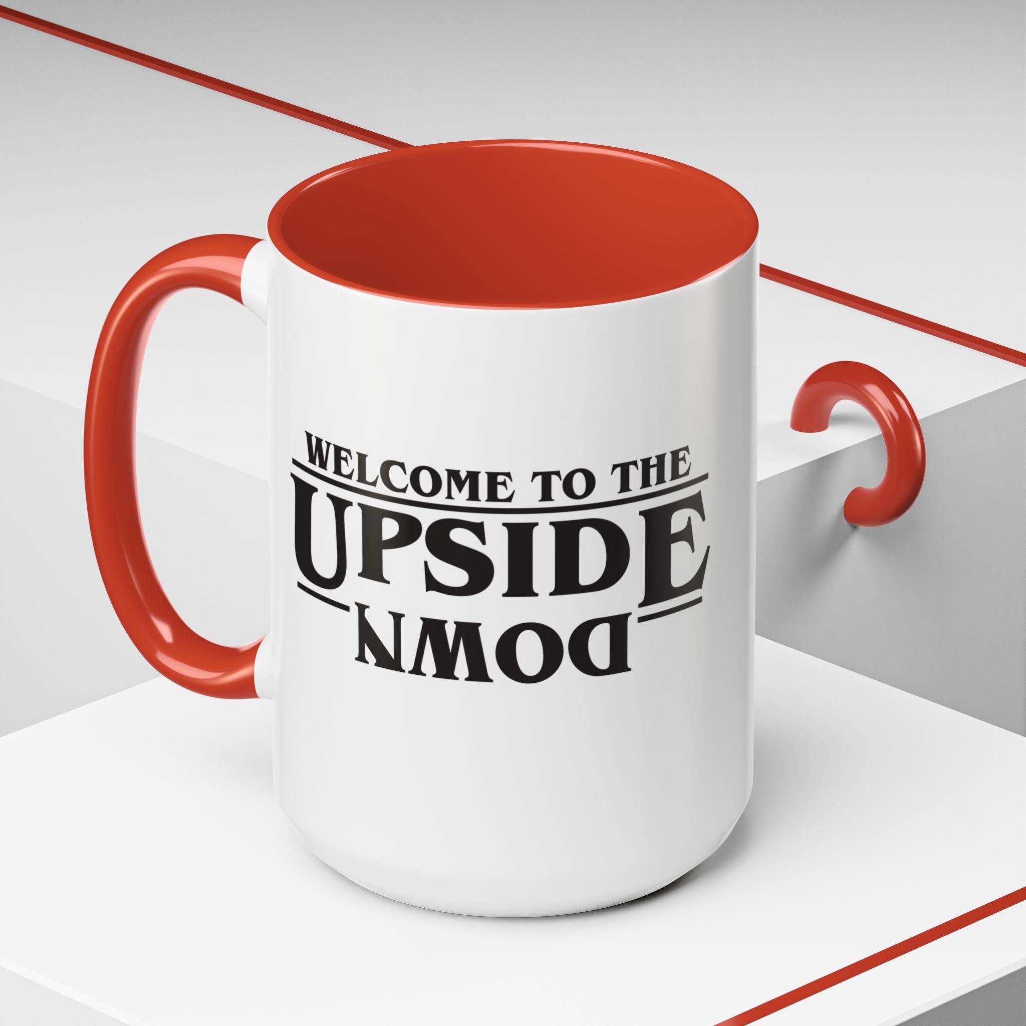 Upside Down Coffee Mug - Fun Gift for Coffee Lovers