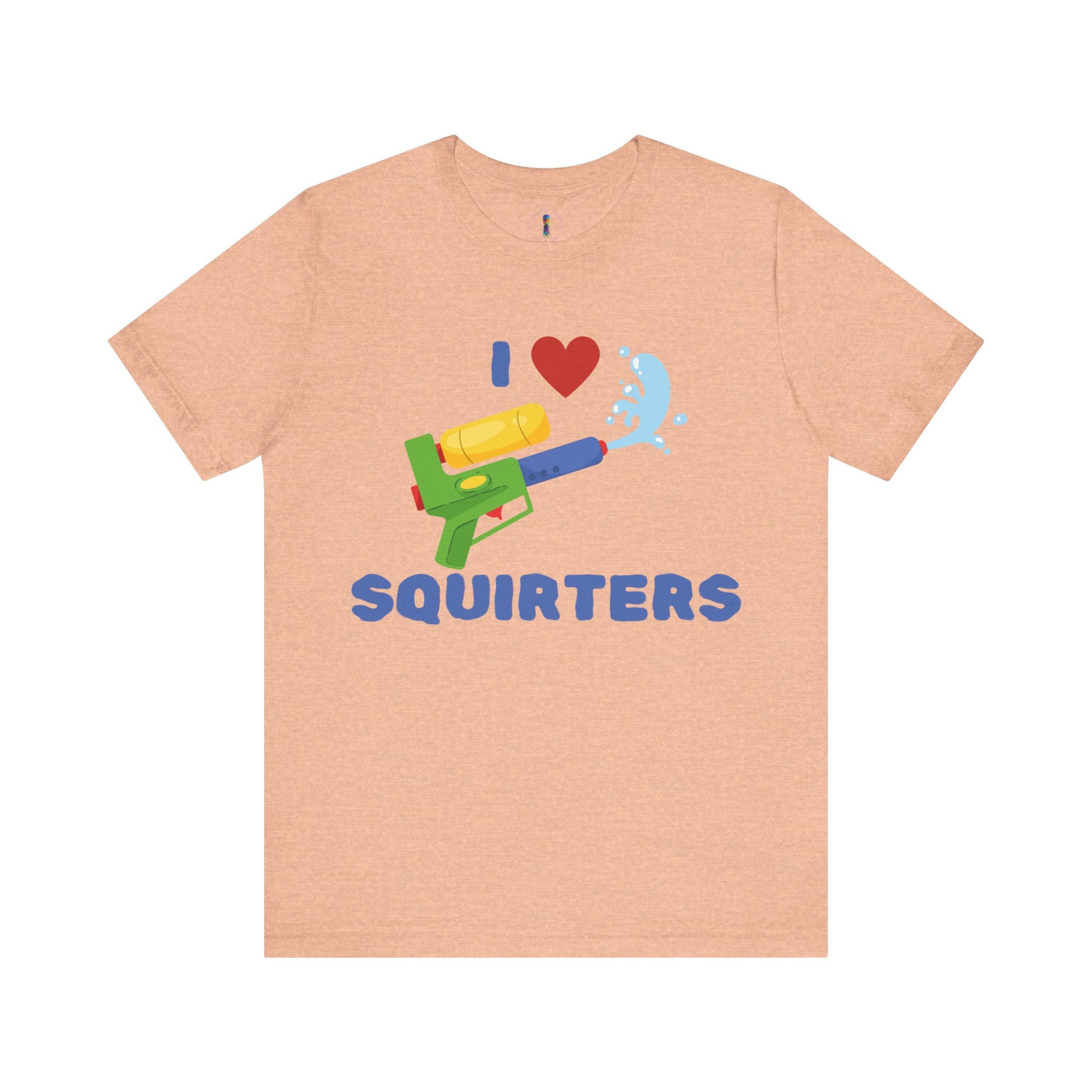 I Love Squirt Guns Unisex Jersey Tee - Fun Summer Shirt for Water Play Lovers