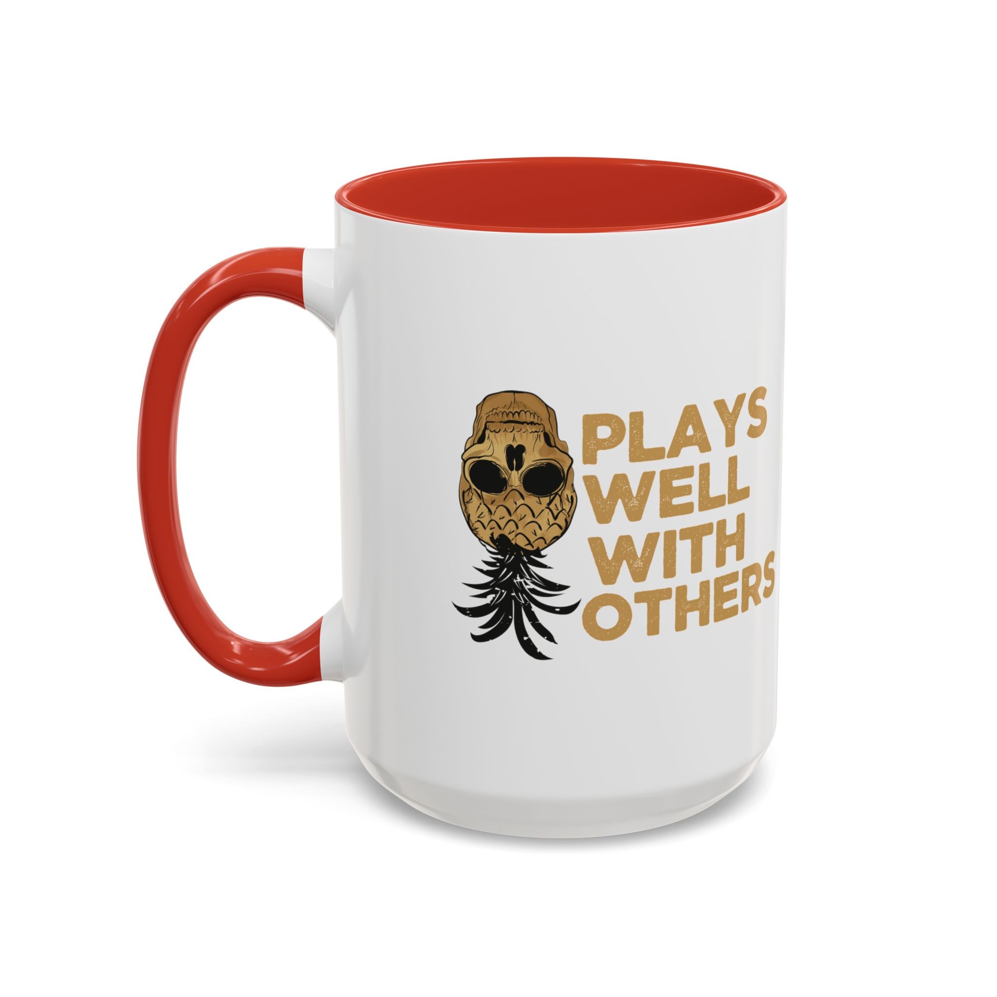 Playful Owl Accent Coffee Mug - 11 & 15oz - Perfect Gift for Nature Lovers
