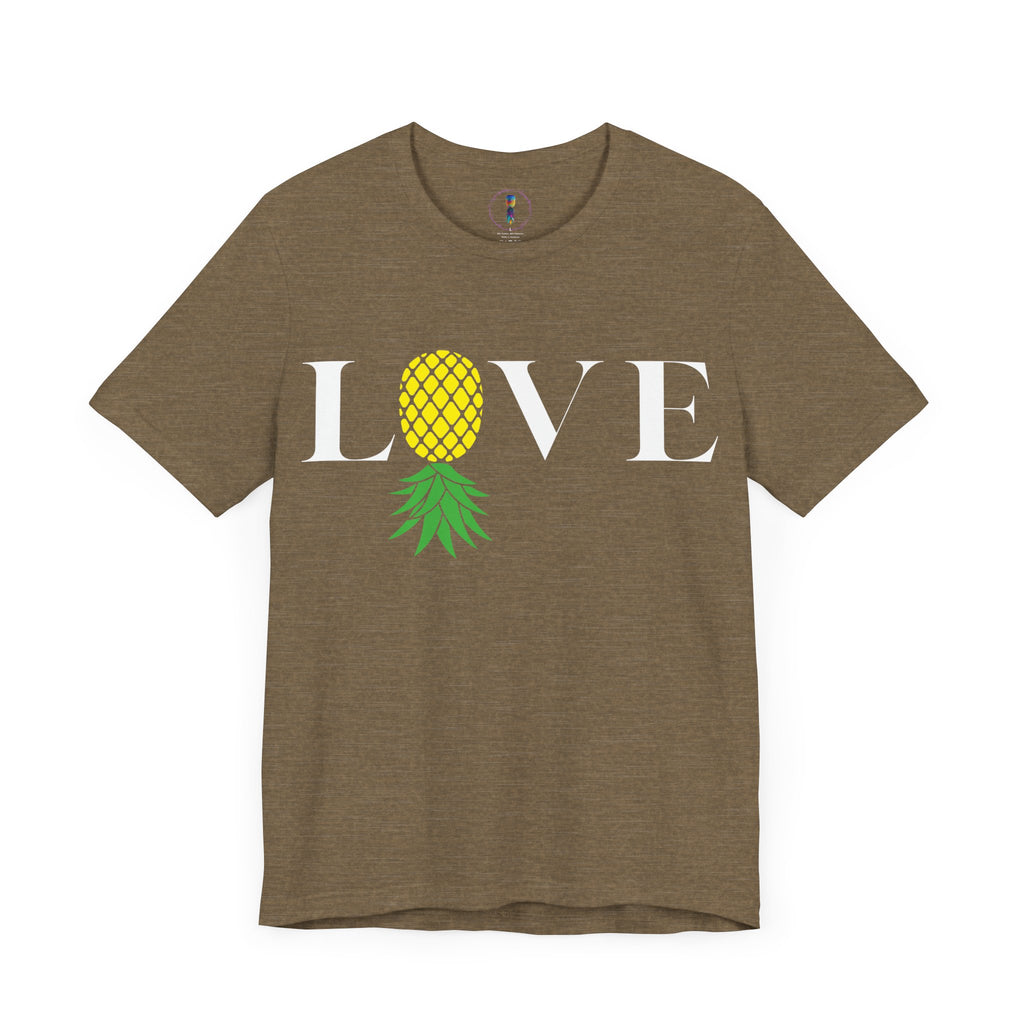 Pineapple Love Tee - Unisex Jersey Short Sleeve Shirt