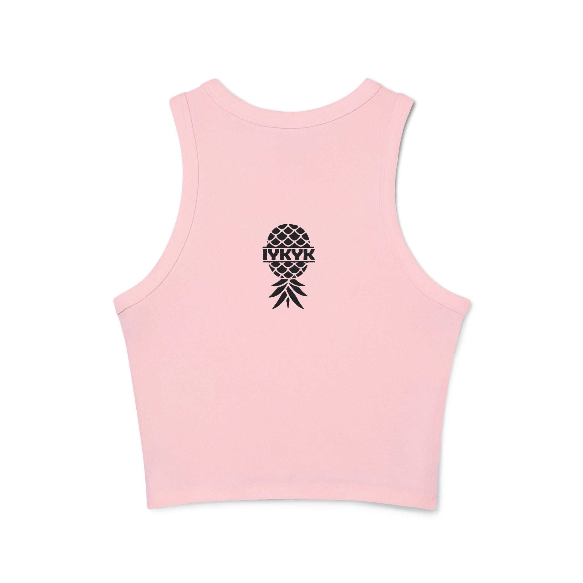 I Love Squirt Guns Women's Racer Tank Top, Summer Crop Top, Funny Water Gun Shirt, Beach Wear, Gift for Water Party