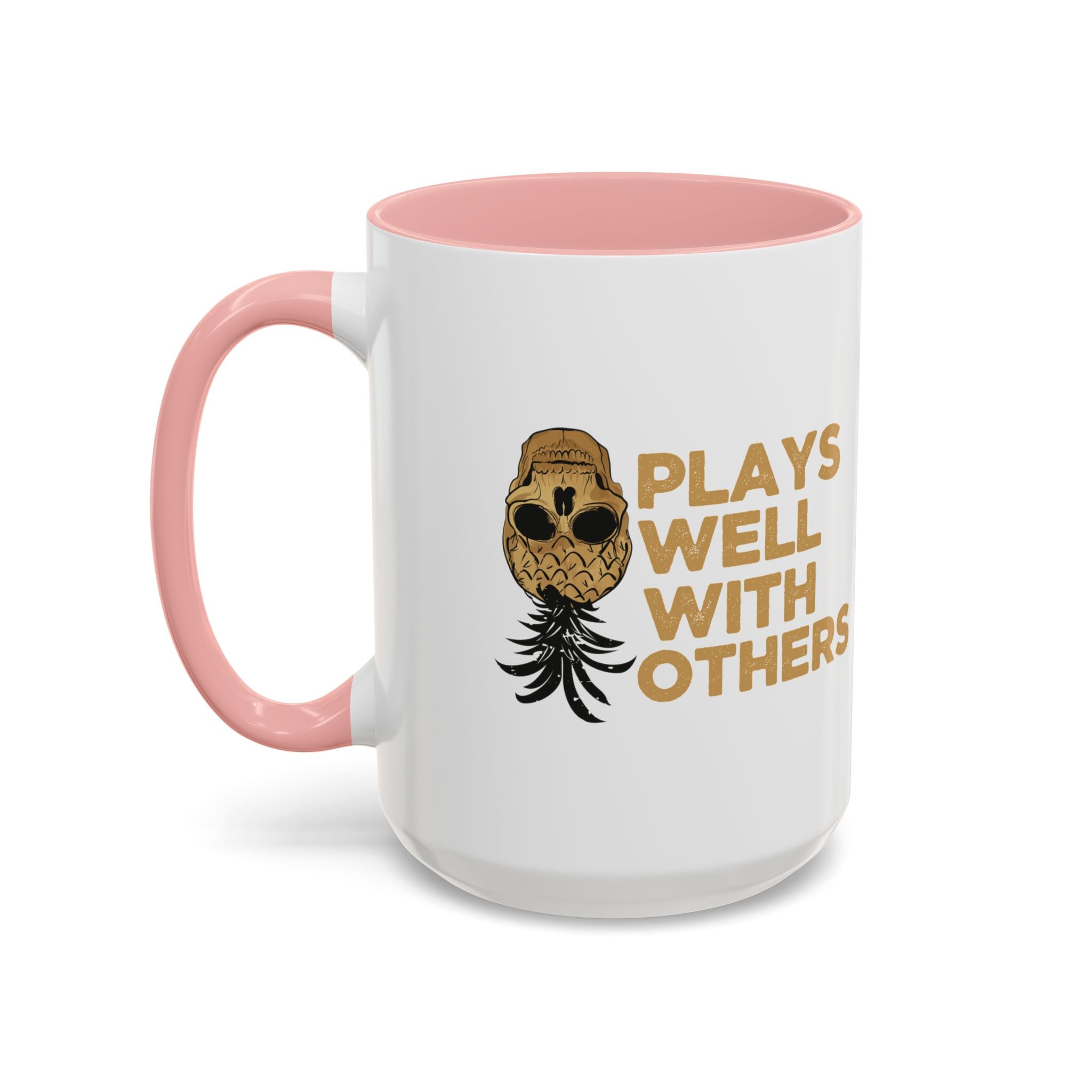 Playful Owl Accent Coffee Mug - 11 & 15oz - Perfect Gift for Nature Lovers