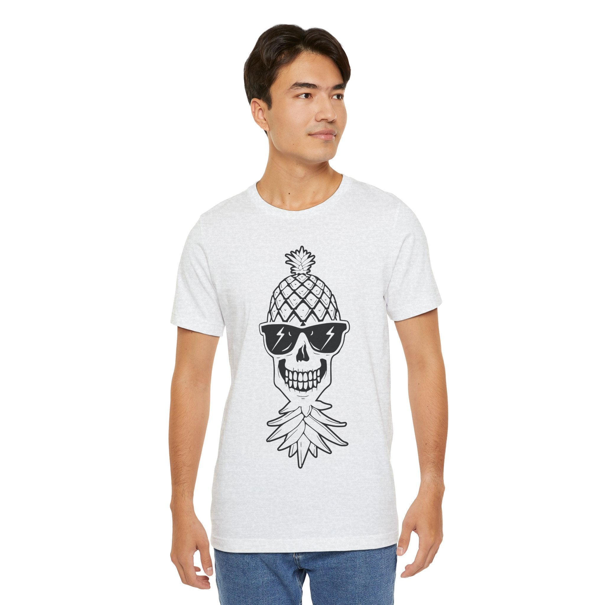 Pineapple Skull Graphic Tee