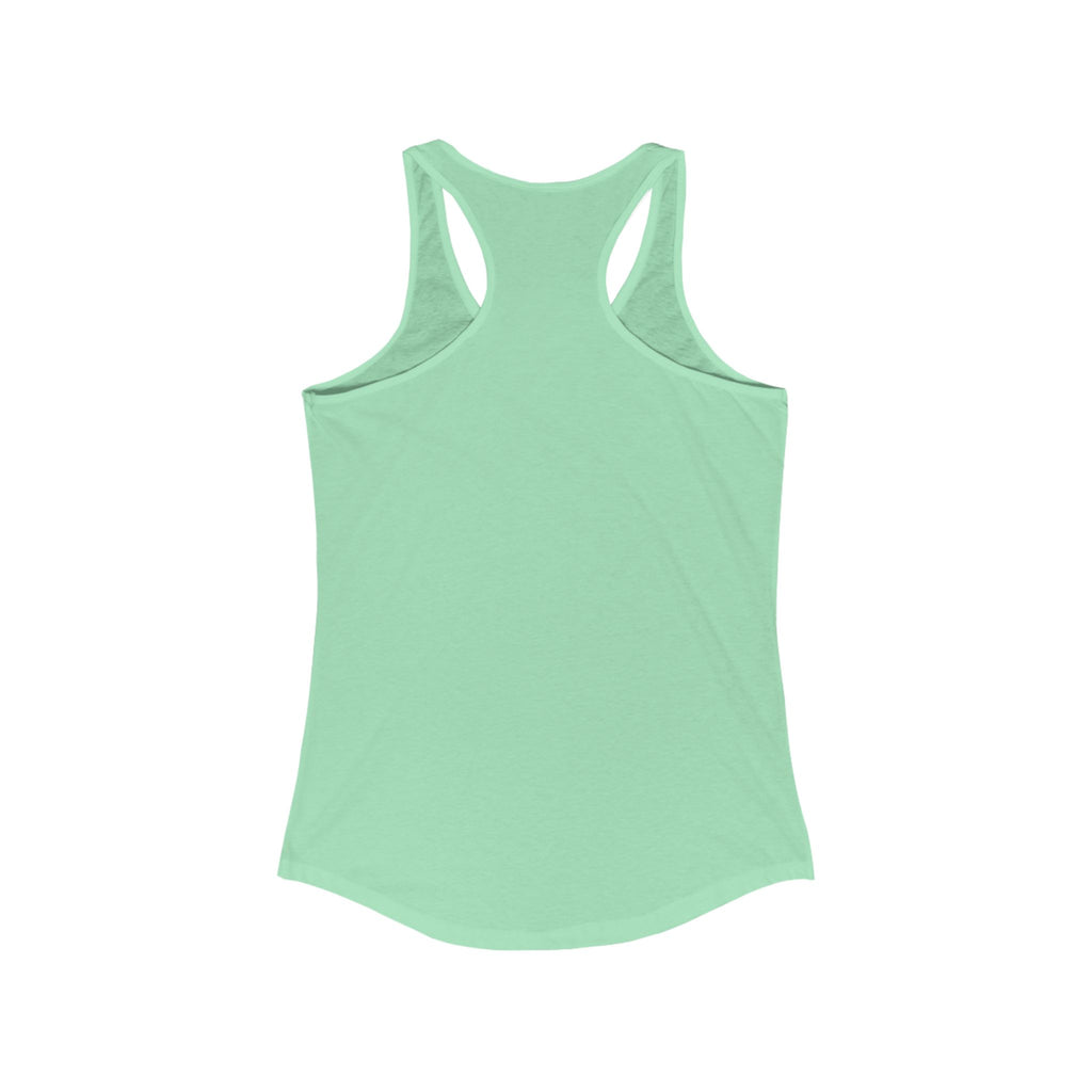 Women's Racerback Tank Top - 'Wet' Design, Summer Essentials, Casual Wear, Workout Gear, Gift for Her