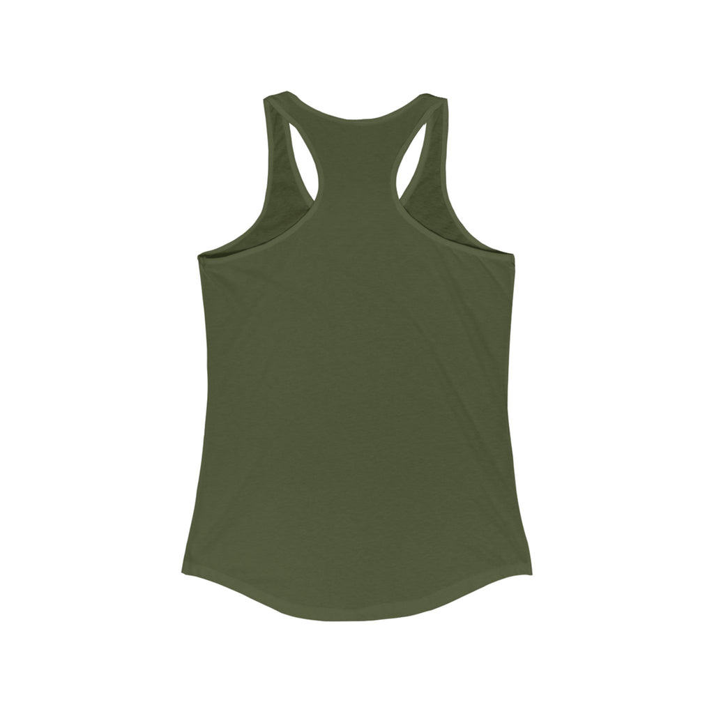 Women's Racerback Tank Top - 'Wet' Design, Summer Essentials, Casual Wear, Workout Gear, Gift for Her