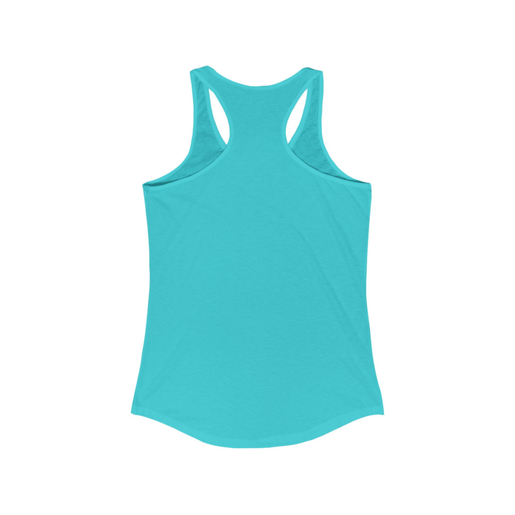 Women's Racerback Tank Top - 'Wet' Design, Summer Essentials, Casual Wear, Workout Gear, Gift for Her