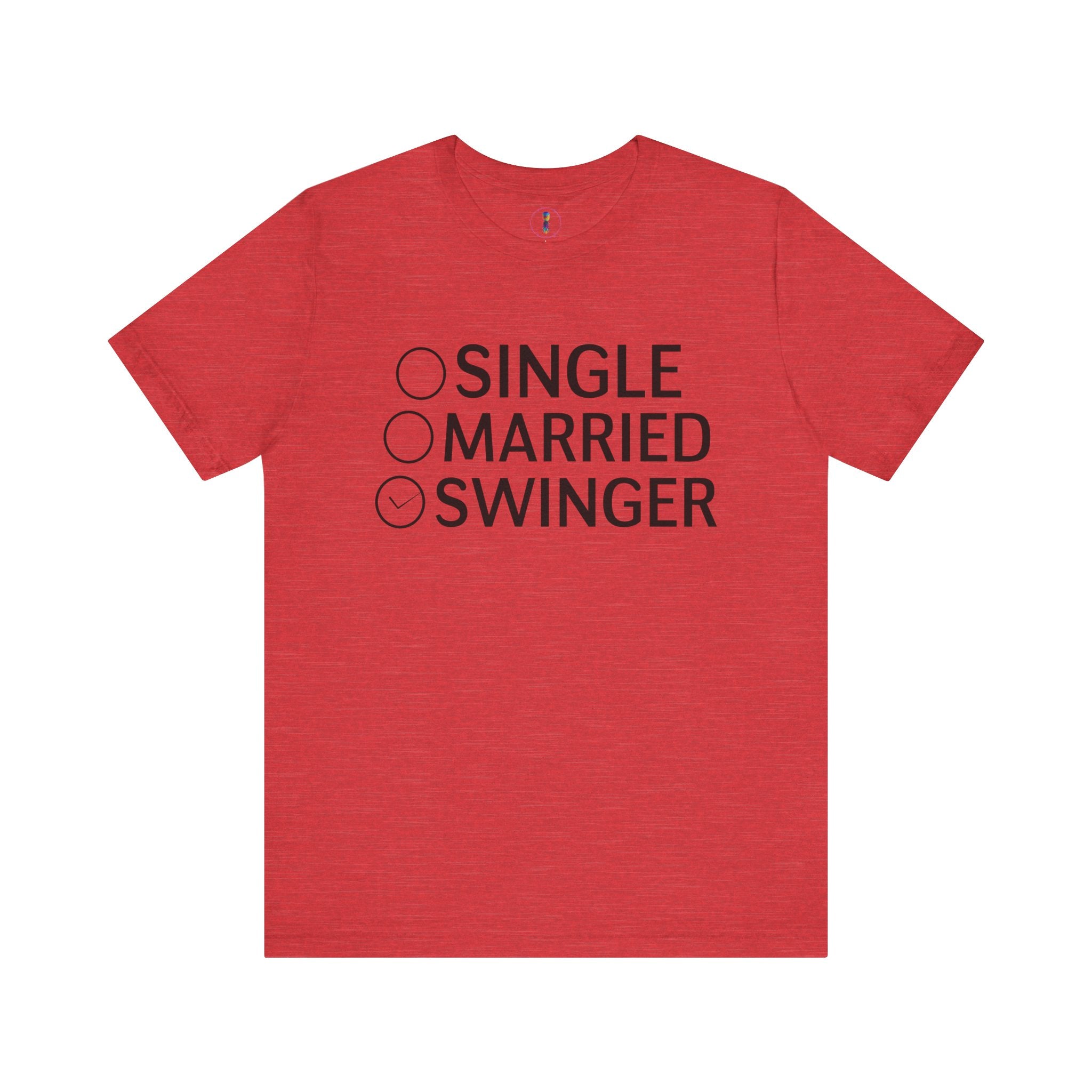 Swinger Humor Unisex Tee - Funny Relationship Status Shirt