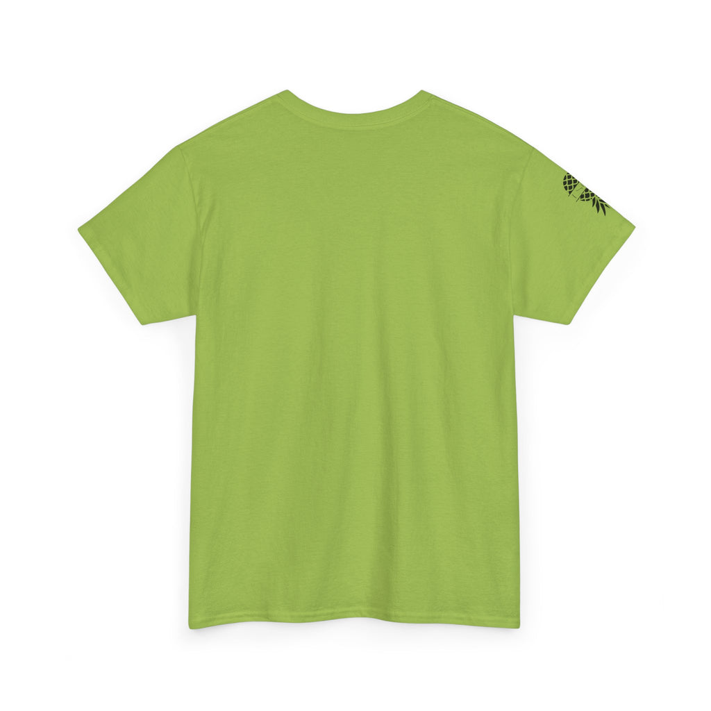 Just Here To Bang Pineapple Tee - Unisex Heavy Cotton T-Shirt for Summer Celebrations