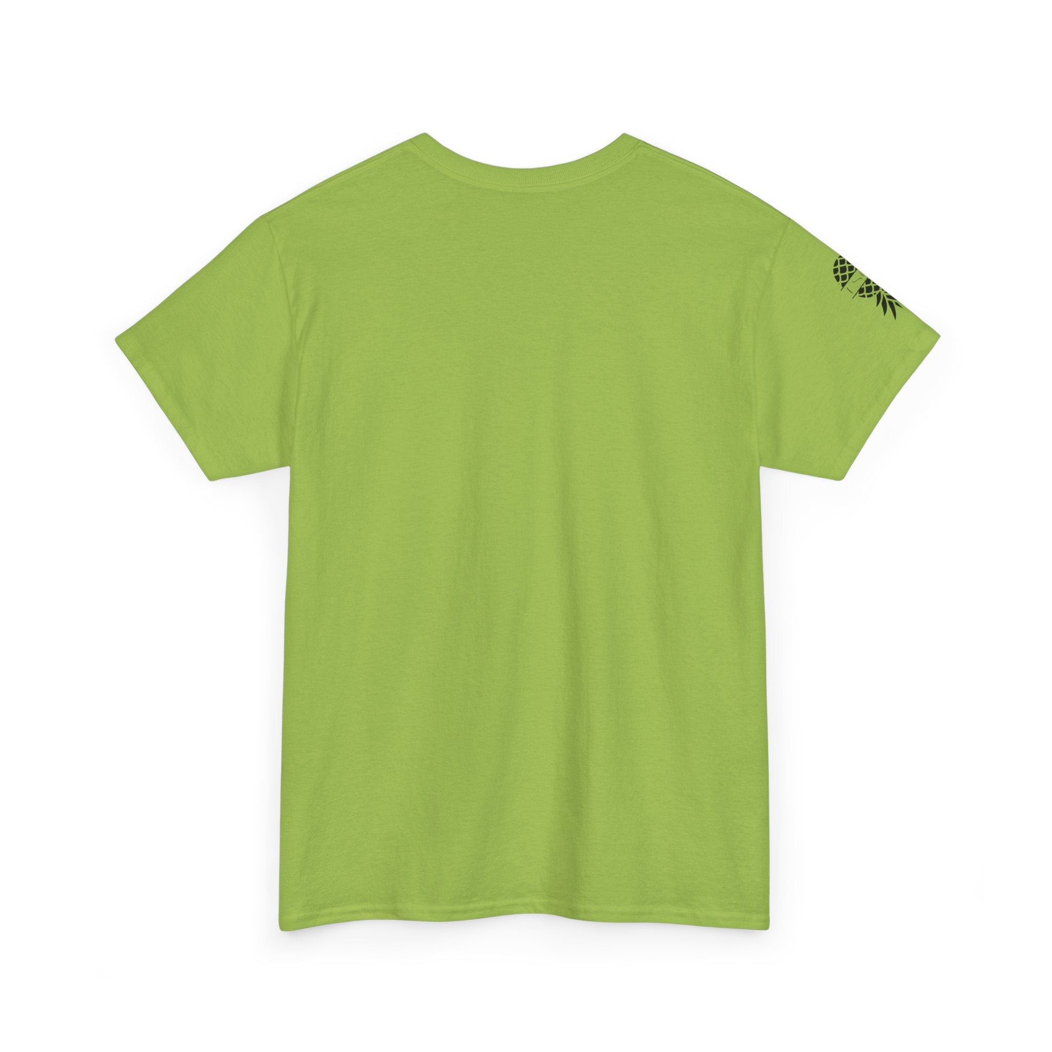 Just Here To Bang Pineapple Tee - Unisex Heavy Cotton T-Shirt for Summer Celebrations