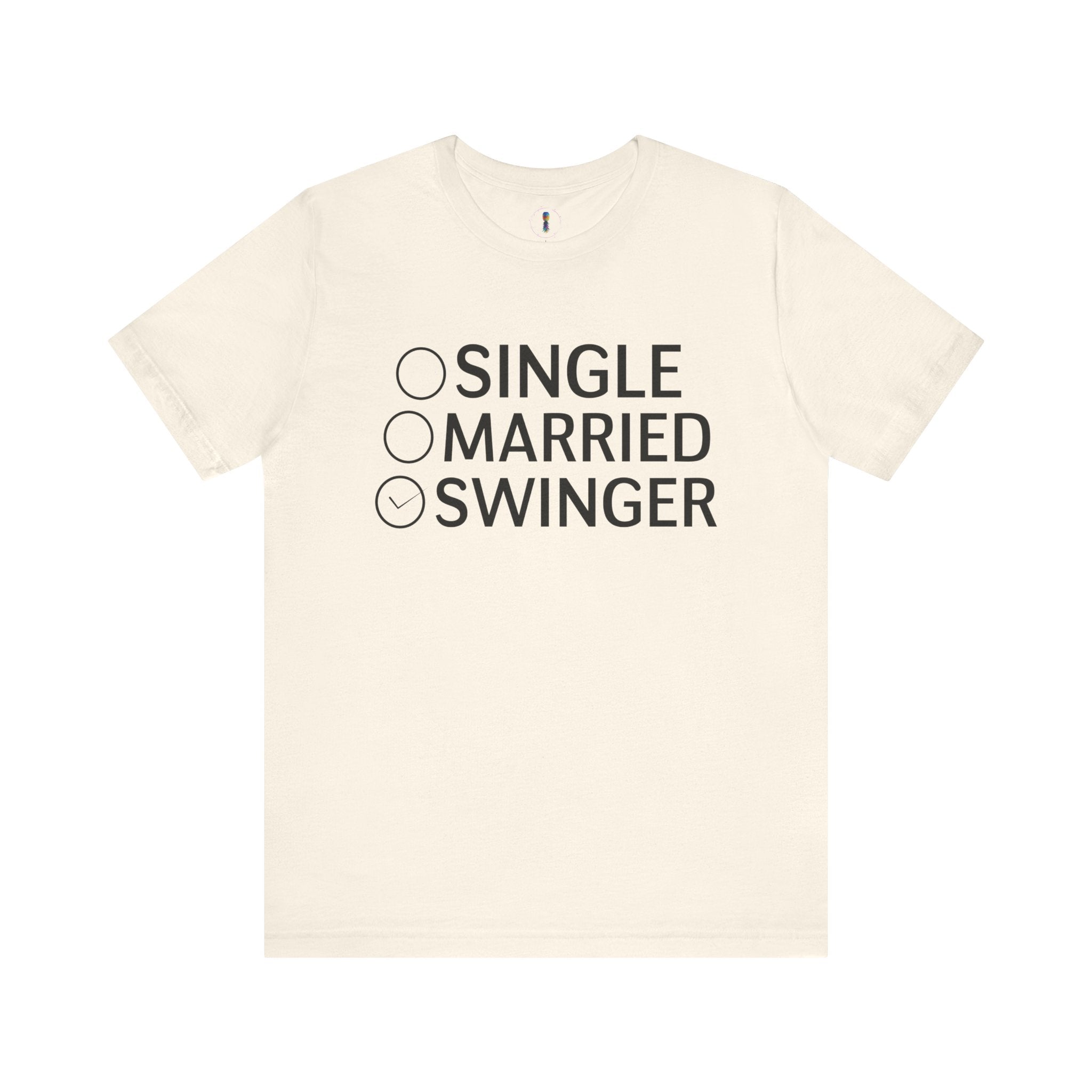 Swinger Humor Unisex Tee - Funny Relationship Status Shirt