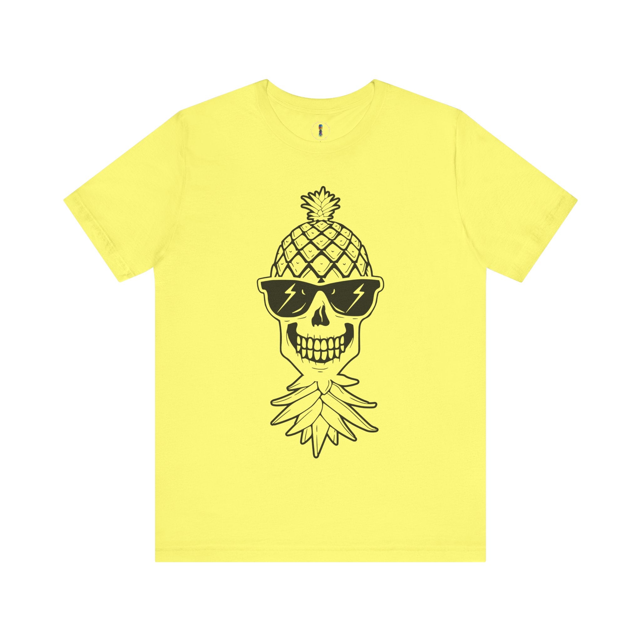 Pineapple Skull Graphic Tee