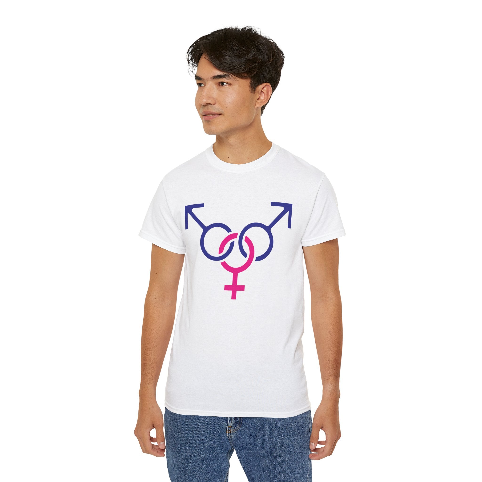 Unisex Tee Wicked Lifestyles Male Symbol Shirt