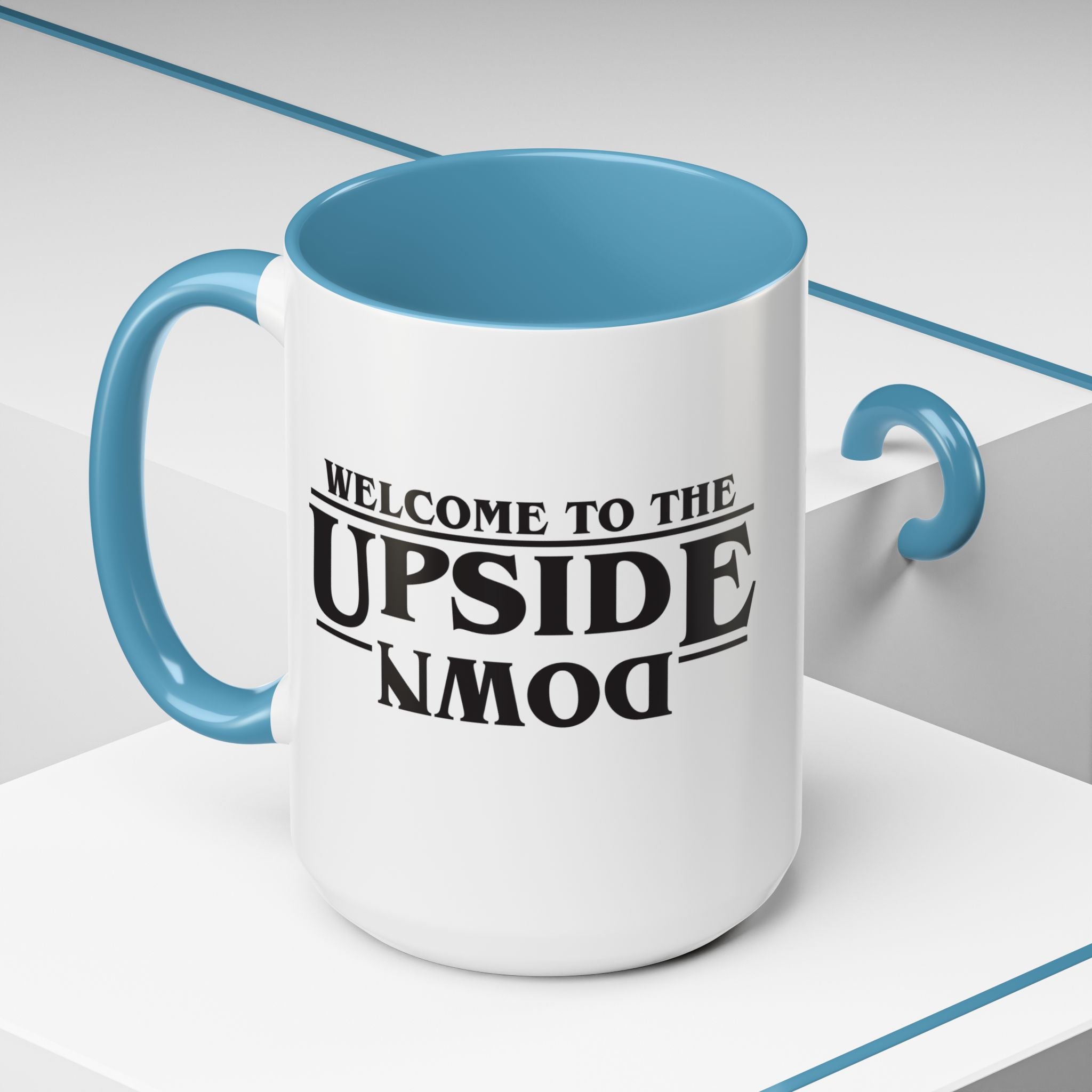 Upside Down Coffee Mug - Fun Gift for Coffee Lovers