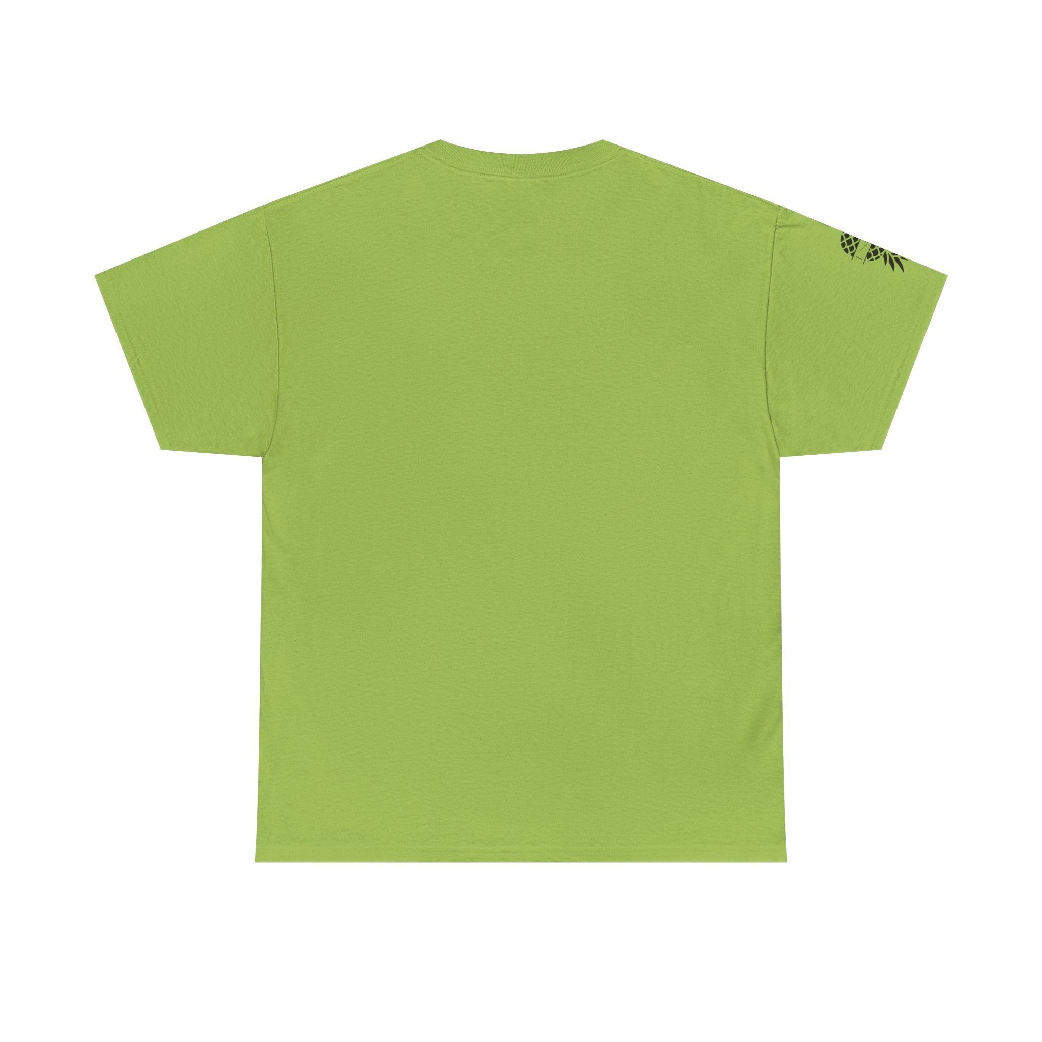 Just Here To Bang Pineapple Tee - Unisex Heavy Cotton T-Shirt for Summer Celebrations