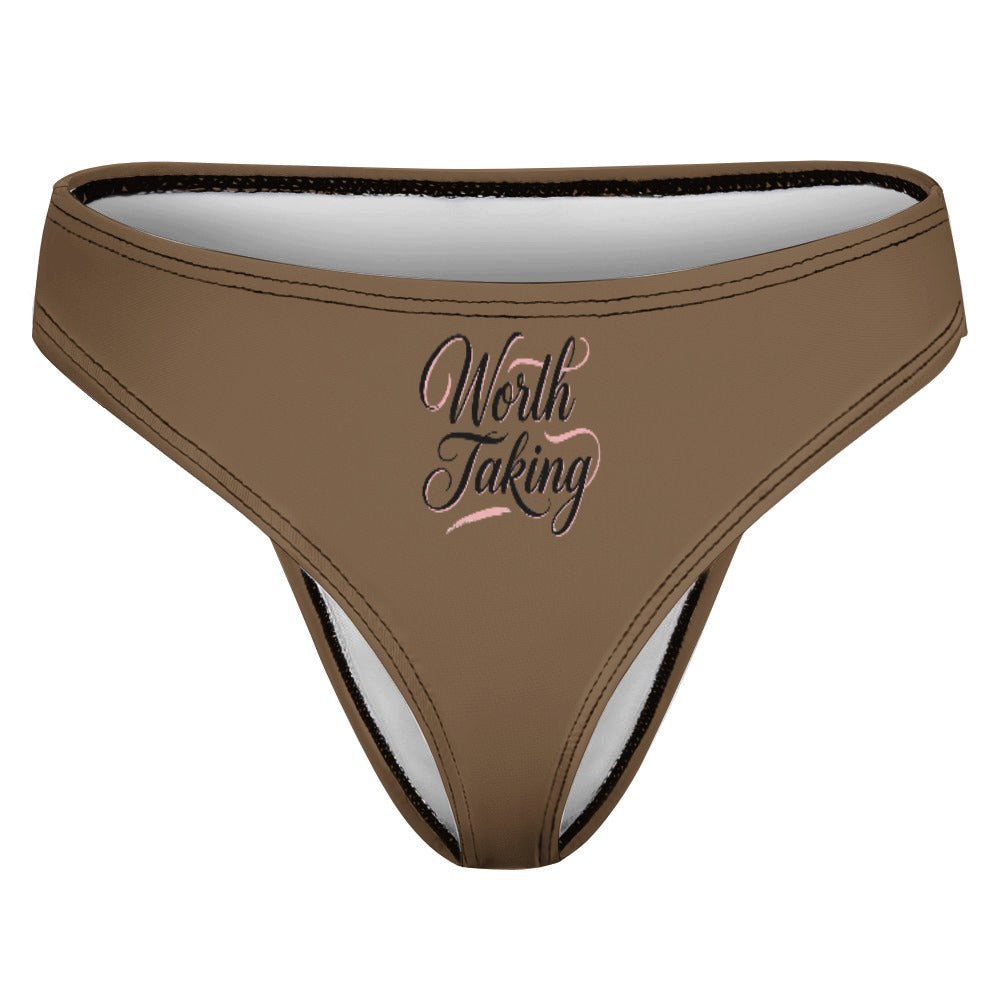 "Take These Off" Women's Sexy Thong | Soft Polyester Spandex Lingerie