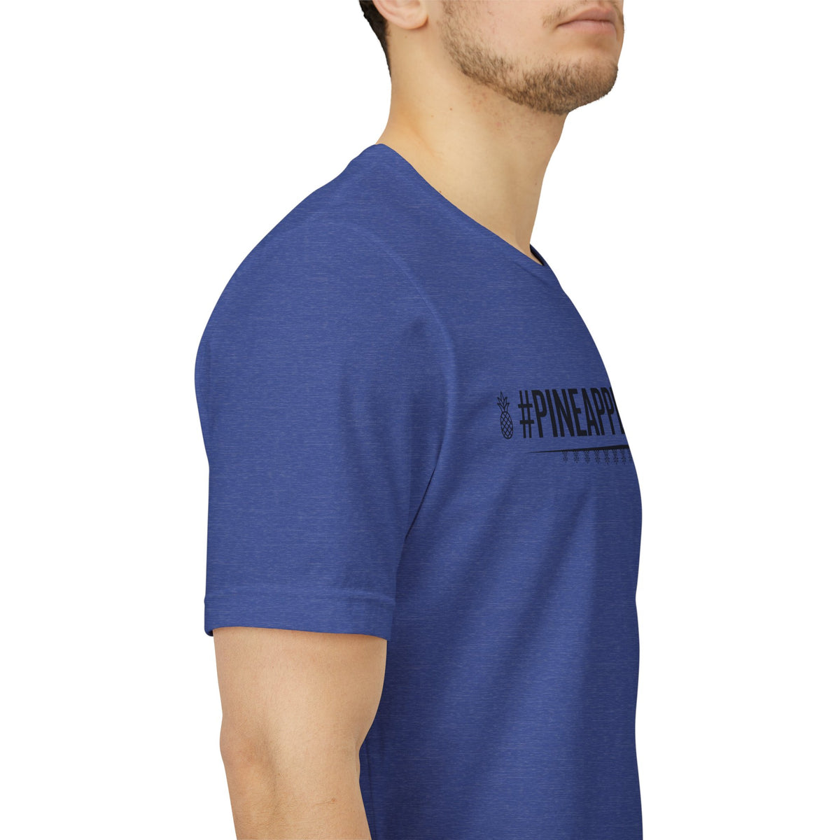 #PINEAPPLETAGGED T-Shirt — Funny Tropical Pineapple Hashtag Tee