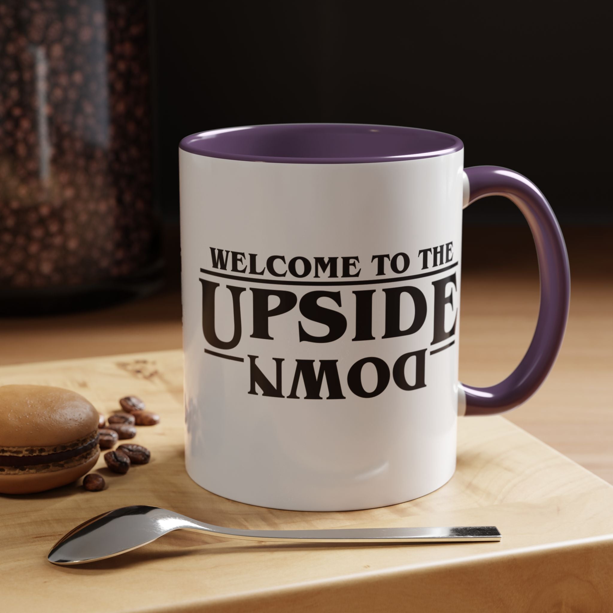 Upside Down Coffee Mug - Fun Gift for Coffee Lovers