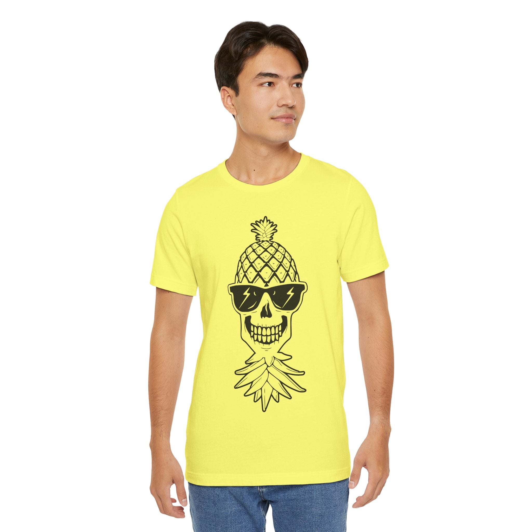 Pineapple Skull Graphic Tee