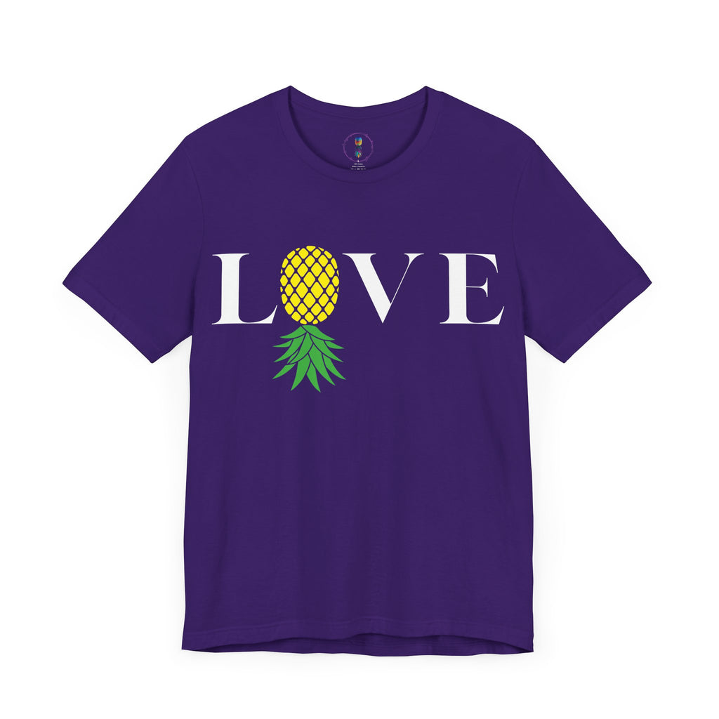 Pineapple Love Tee - Unisex Jersey Short Sleeve Shirt