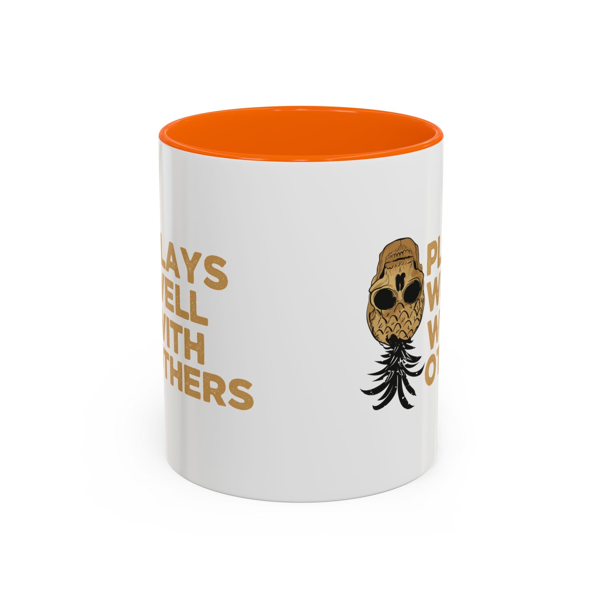 Playful Owl Accent Coffee Mug - 11 & 15oz - Perfect Gift for Nature Lovers