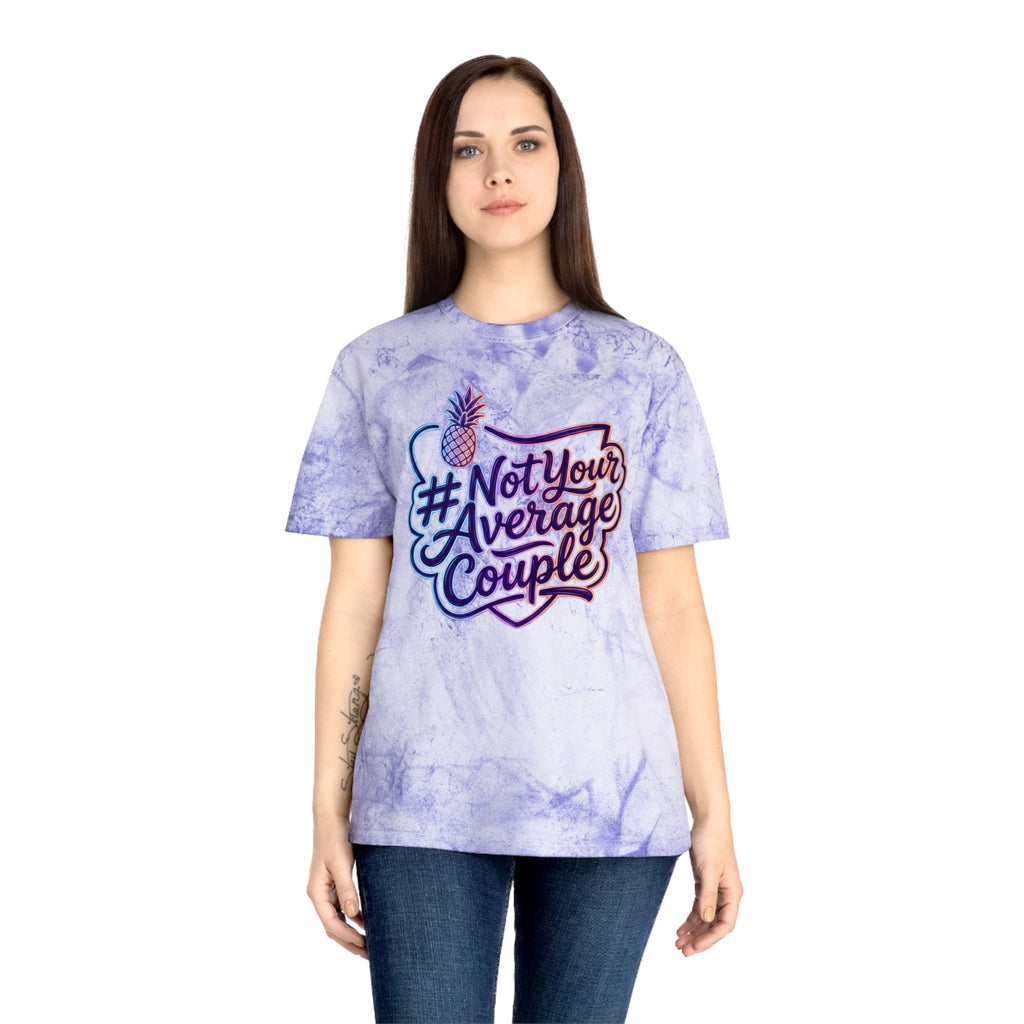 #NotYourAverageCouple T-Shirt – Retro Tropical Pineapple Graphic Tee