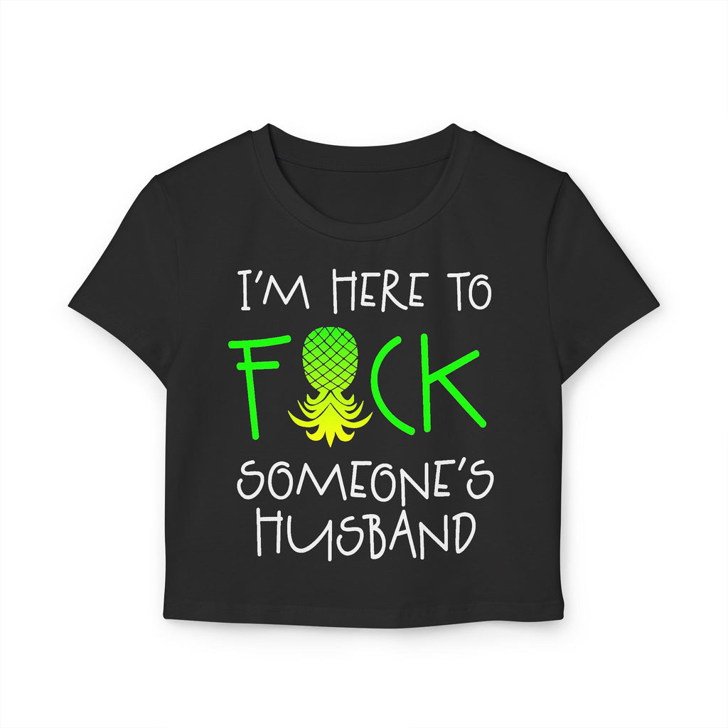 Women’s Baby Tee - Fun & Sassy Graphic Tee for Night Out