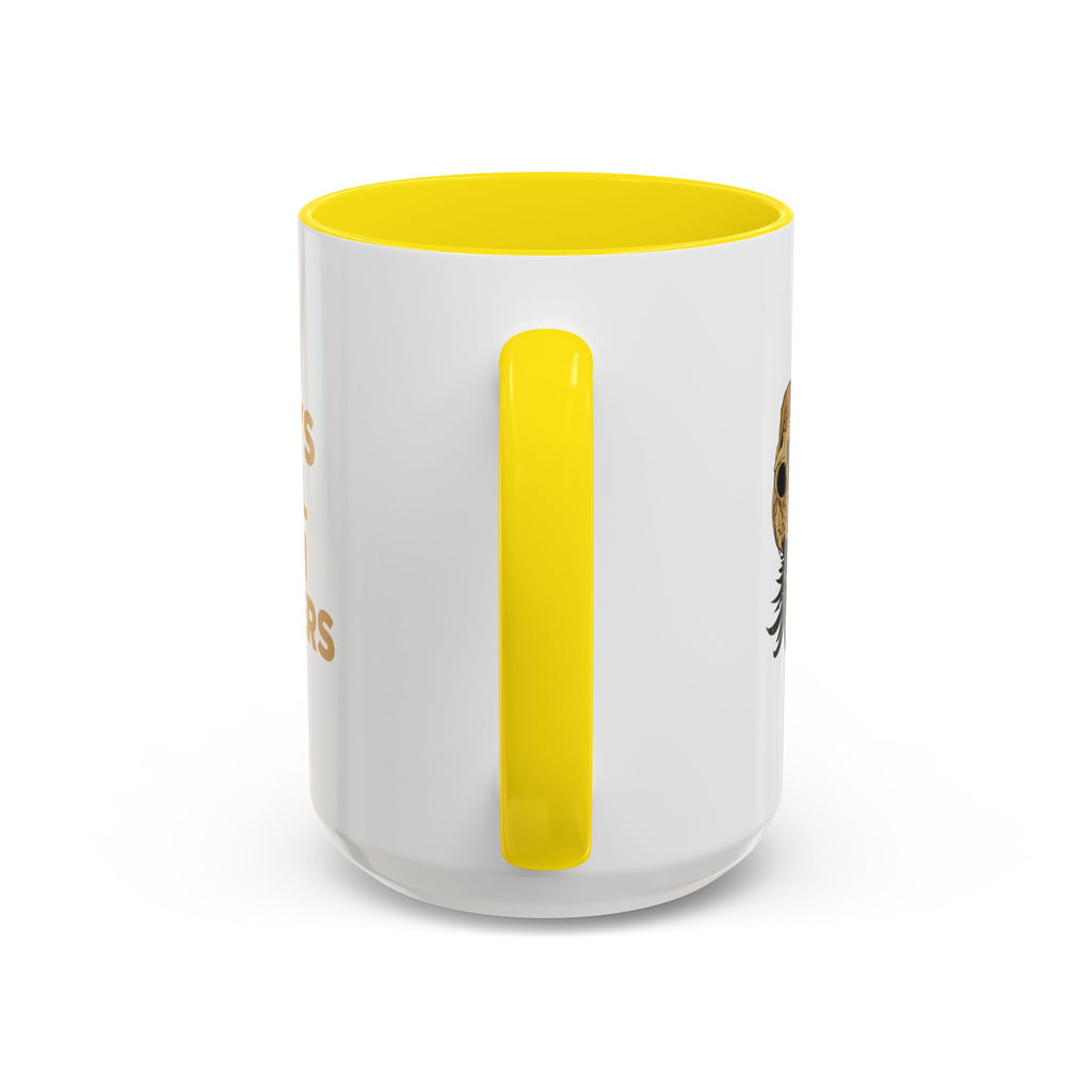 Playful Owl Accent Coffee Mug - 11 & 15oz - Perfect Gift for Nature Lovers